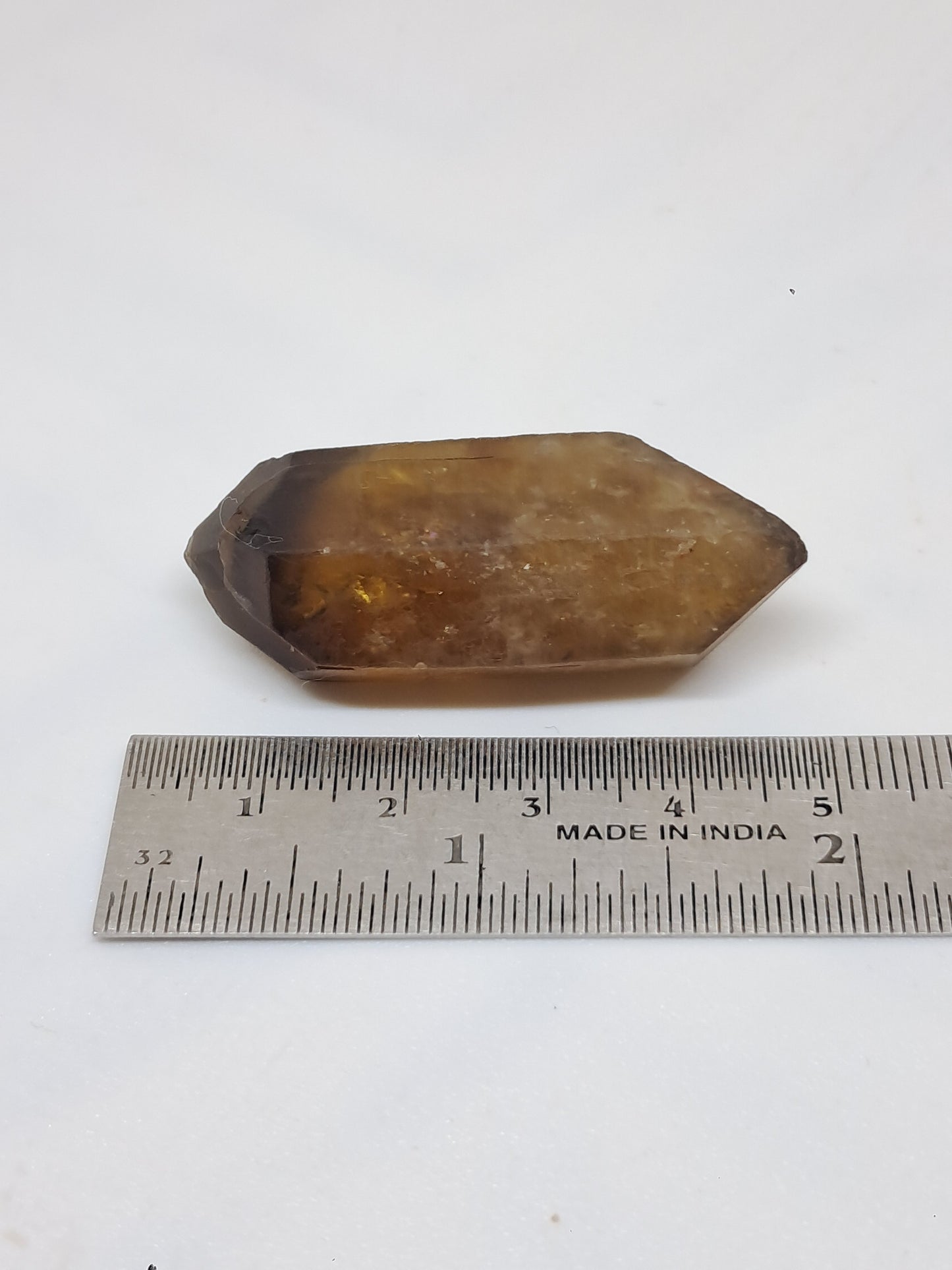 Natural Citrine (DRC) Double Terminated Crystal Point | Mineral Specimen #CTN25