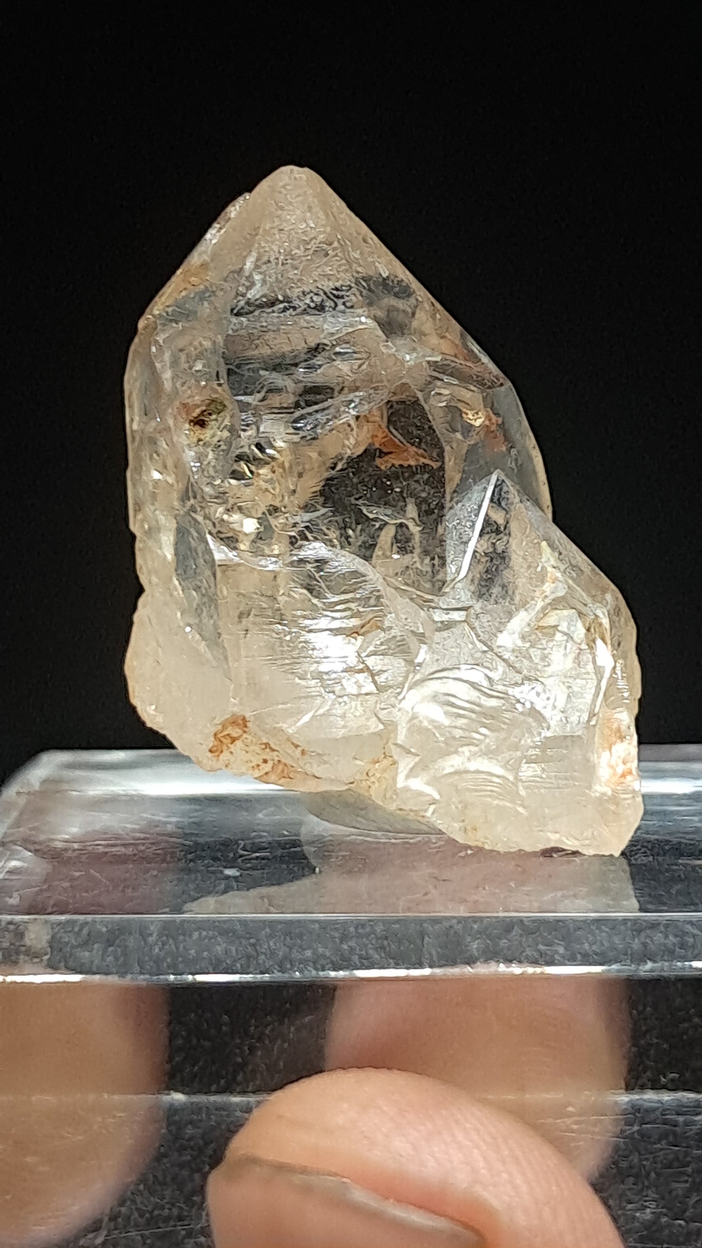 Smokey Elestial Quartz (Karur) Interesting Inclusions | Mineral Specimen #EQ30