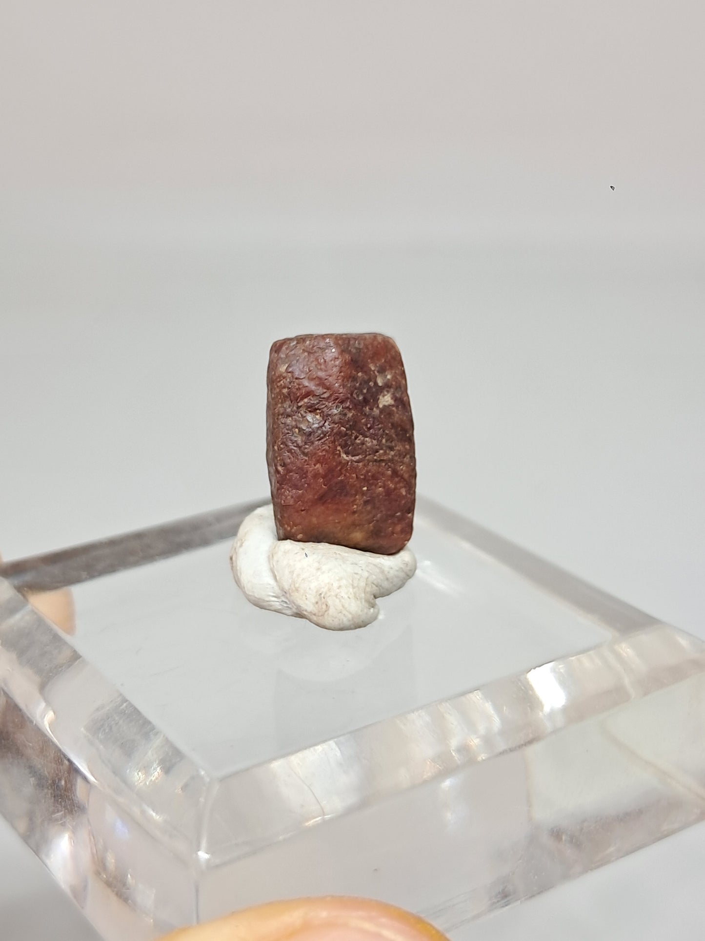Cristal de Rubí en Bruto (Tamil Nadu) Piedra Natural | Muestra de Mineral #RB25