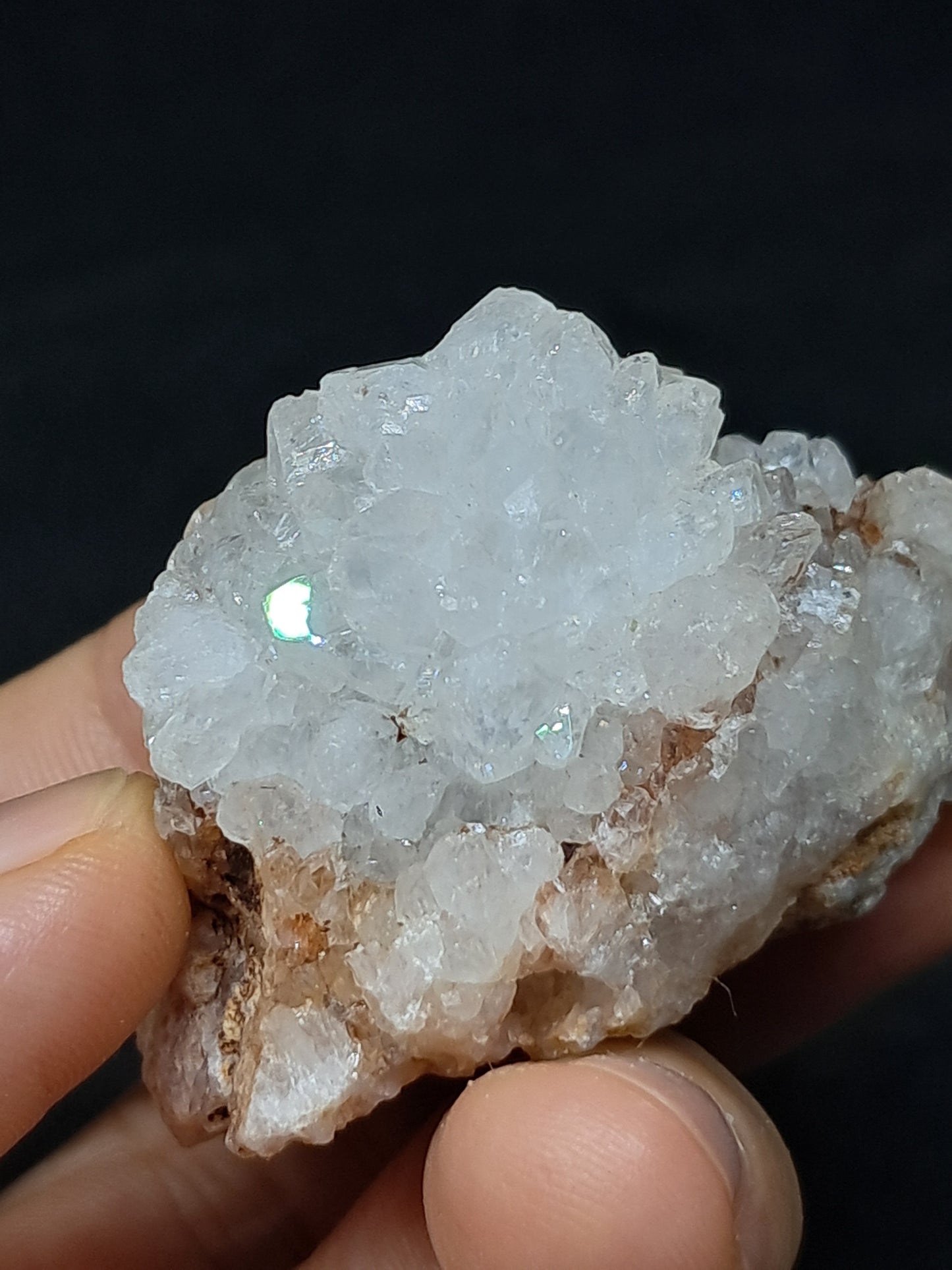 Iris Quartz (Aurangabad)| Anandalite | Flower | Natural Crystal #AQ31
