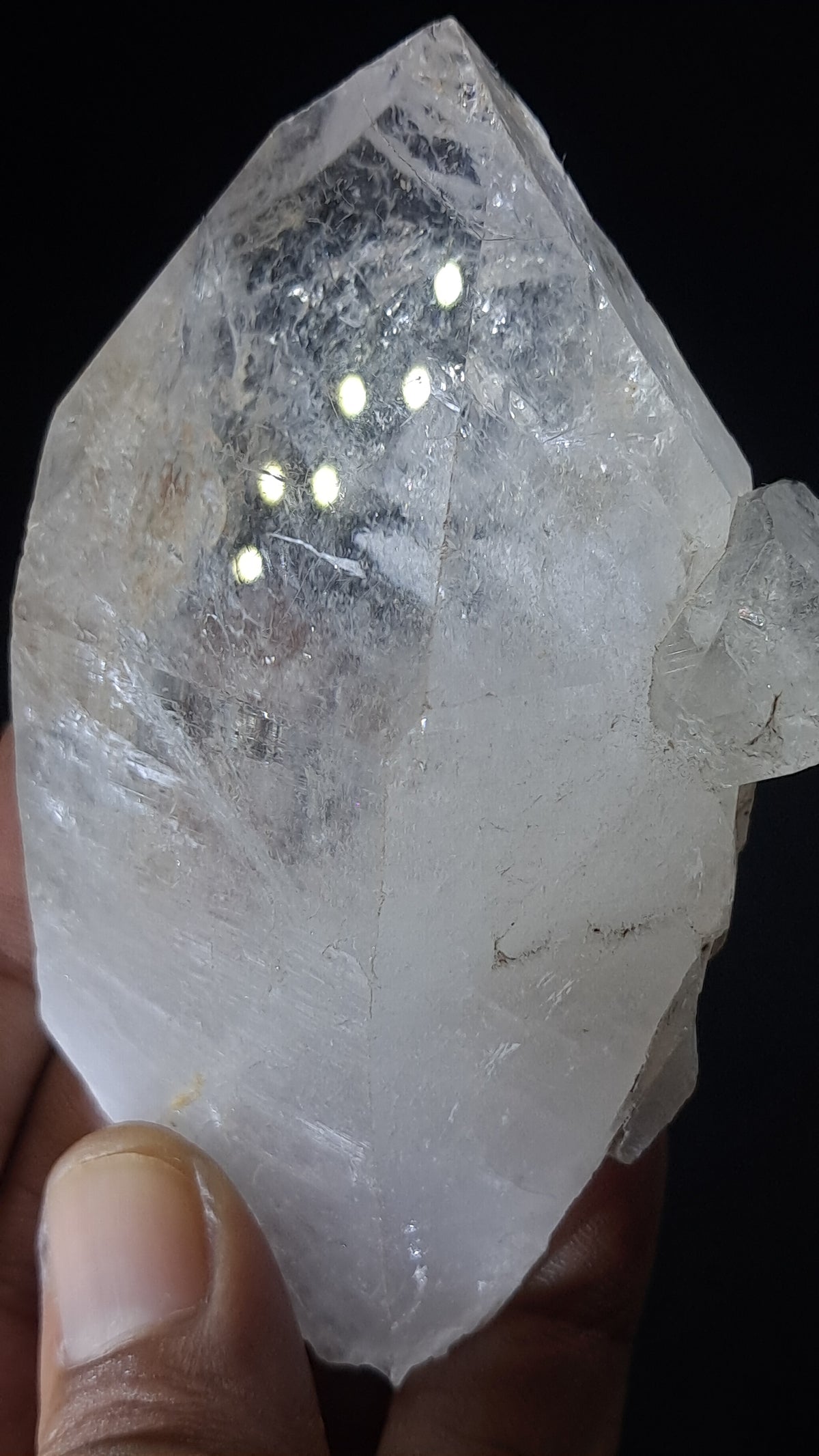 Himalayan Clear Quartz (Kullu) Natural Crystal  #CH90