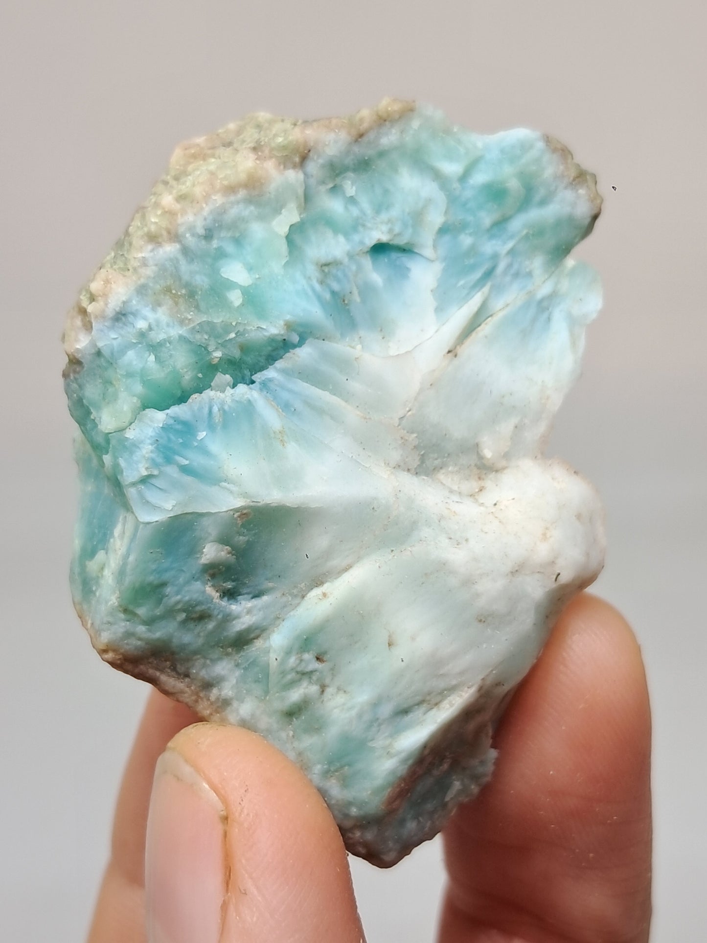 Larimar Raw Chunk (Dominican Republic) Rough Stone | Natural Rock #LM29
