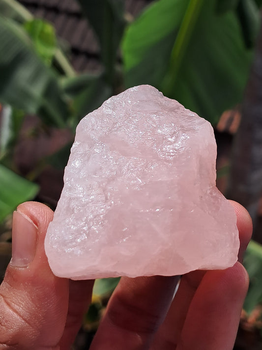 Rose Quartz (Rajasthan) Rough Stone | Natural Gemstone #RQ11