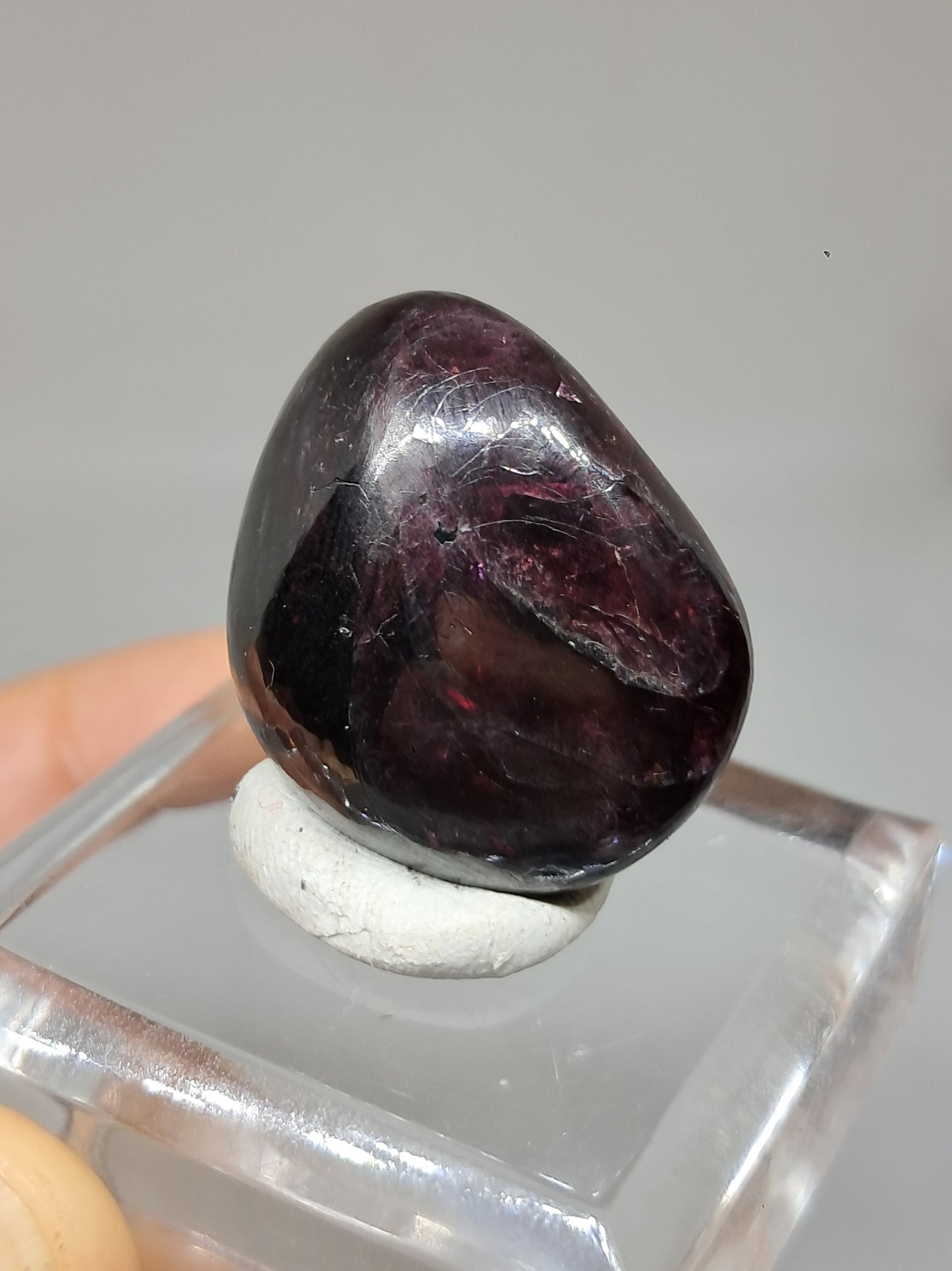Red Garnet Tumbled Pebbles | Polished Natural Stone #PG1