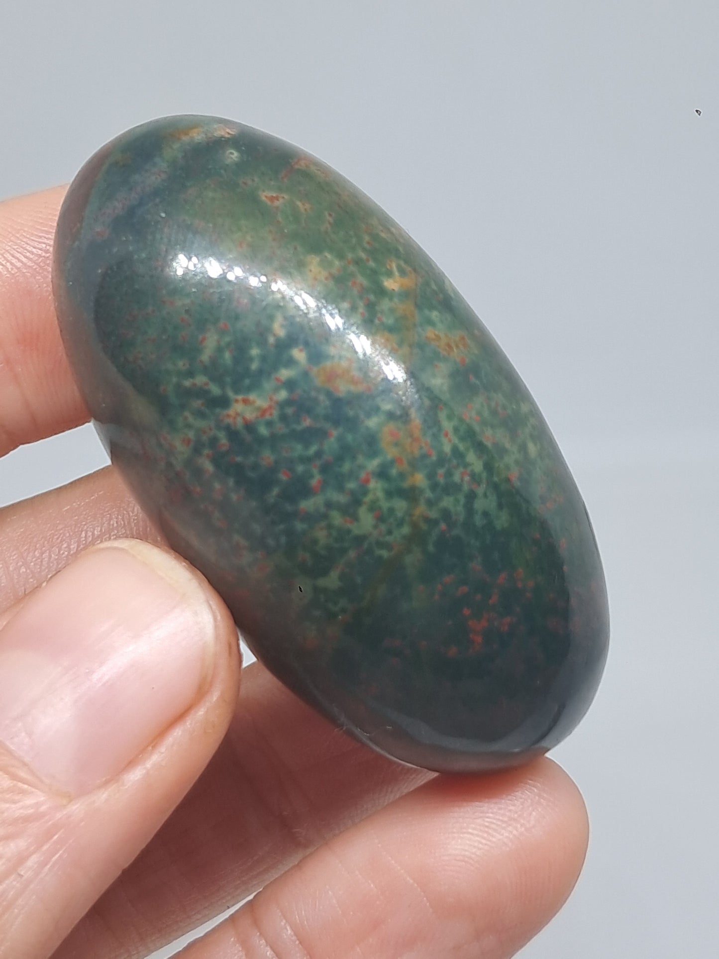 Shivalingam de piedra de sangre | Piedra pulida | Cristales Naturales #BS5