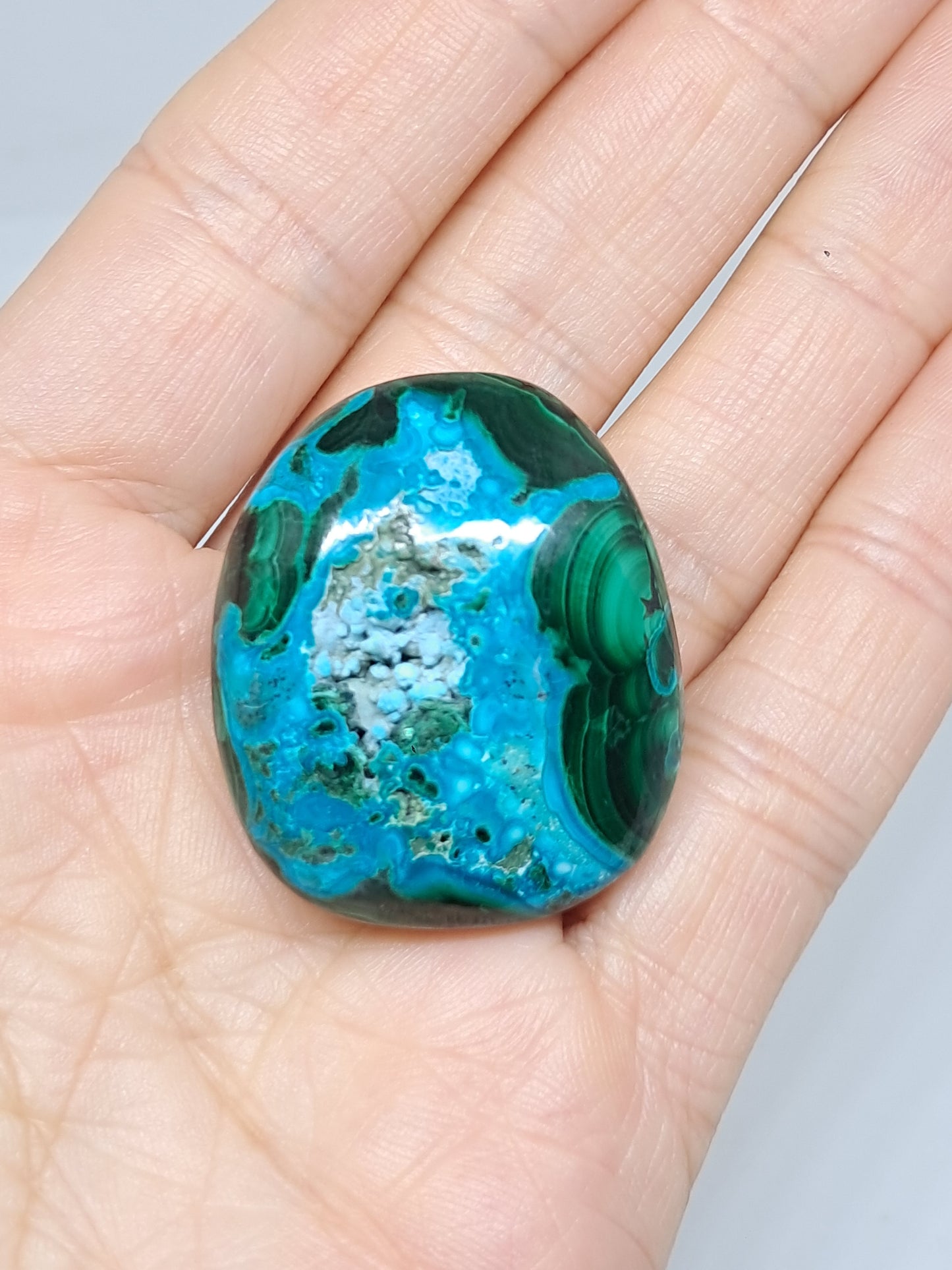 Chrysocolla Malachite Free Form | Polished Natural Stone | Good Quality #CM26