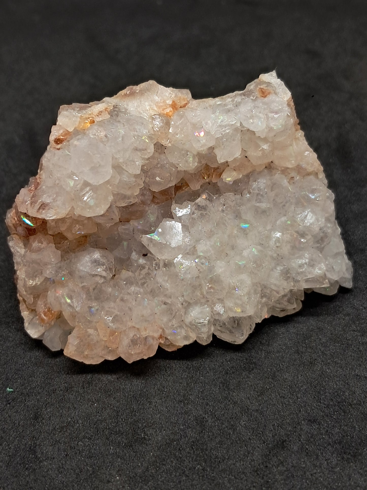 Iris Quartz (Aurangabad)| Anandalite | High Iridiscence | Natural Crystal #AQ40