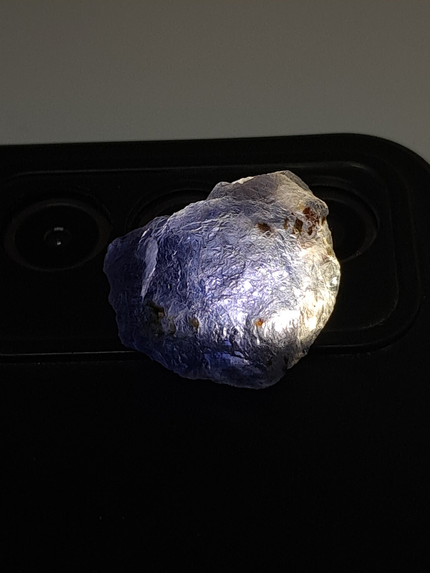 Rough Iolite Crystal (Karur) *Gem Quality* Cordierite | Excelent Pleochroism | Mineral Specimen #IO6