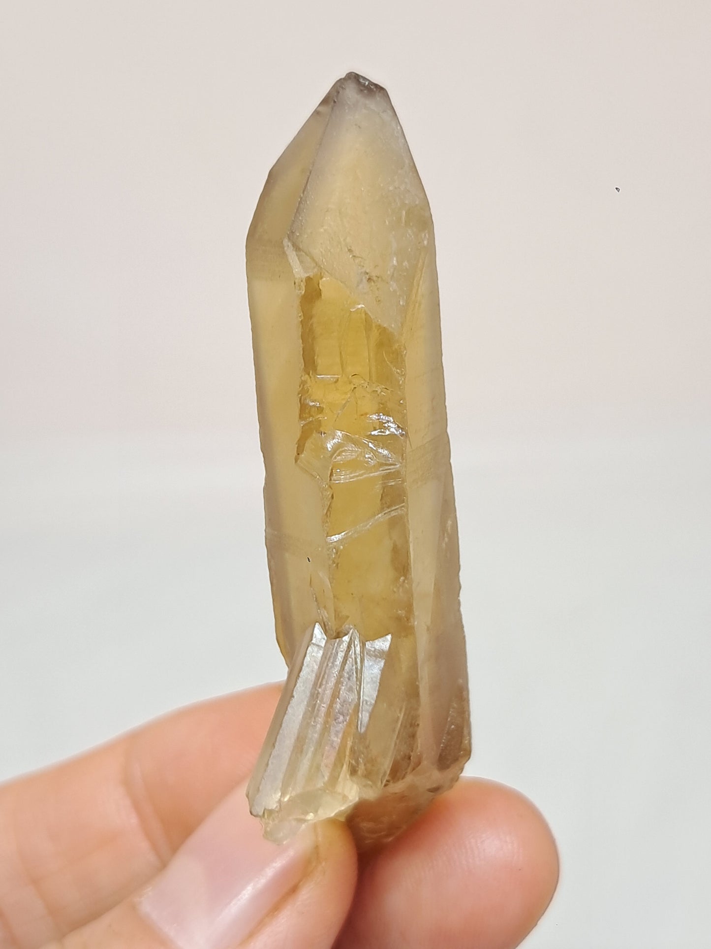 Natural Citrine Stone (DRC) Crystal Point  #CTN26