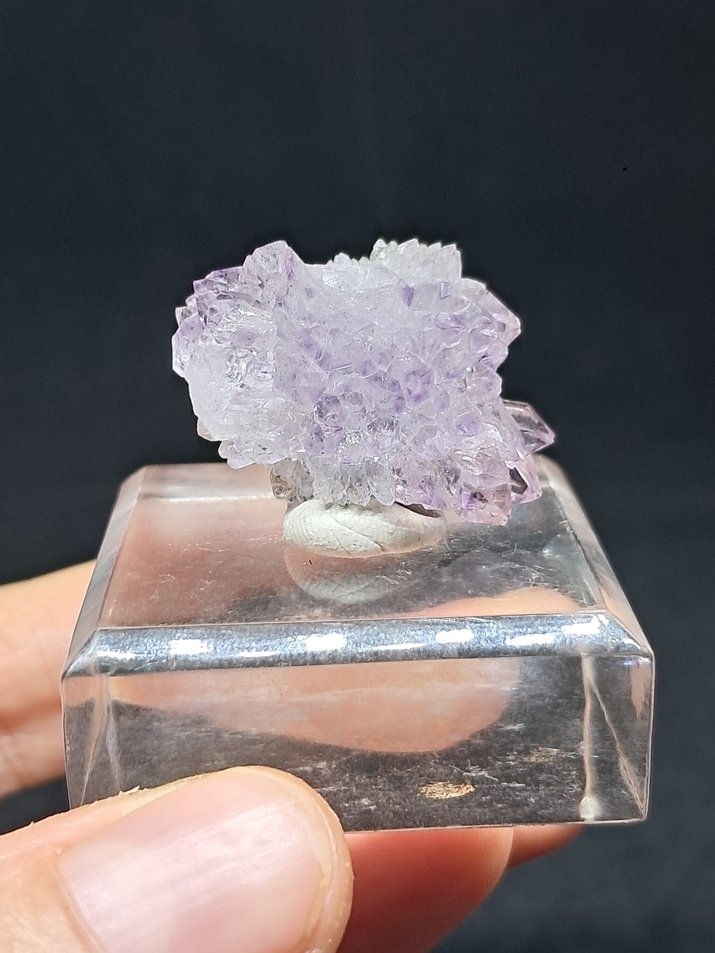 Amatista Flor de Cetro (Karur) | Piedra natural | Ejemplar mineral n.° KA90