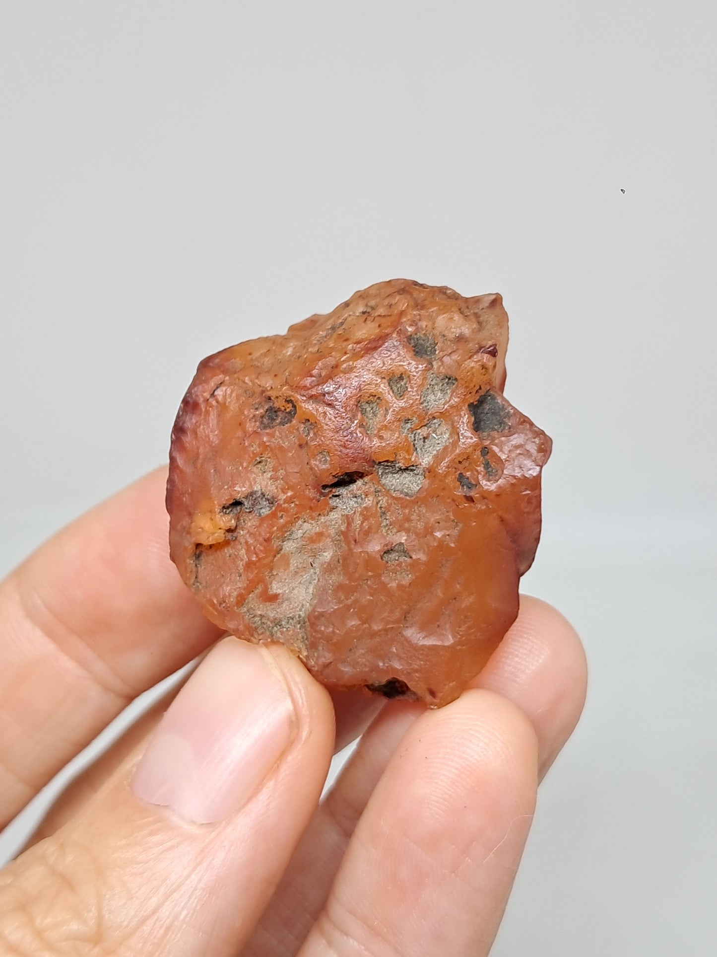 Rough Carnelian (India) Raw Stone | Natural Crystal | Mineral Specimen #CRN14
