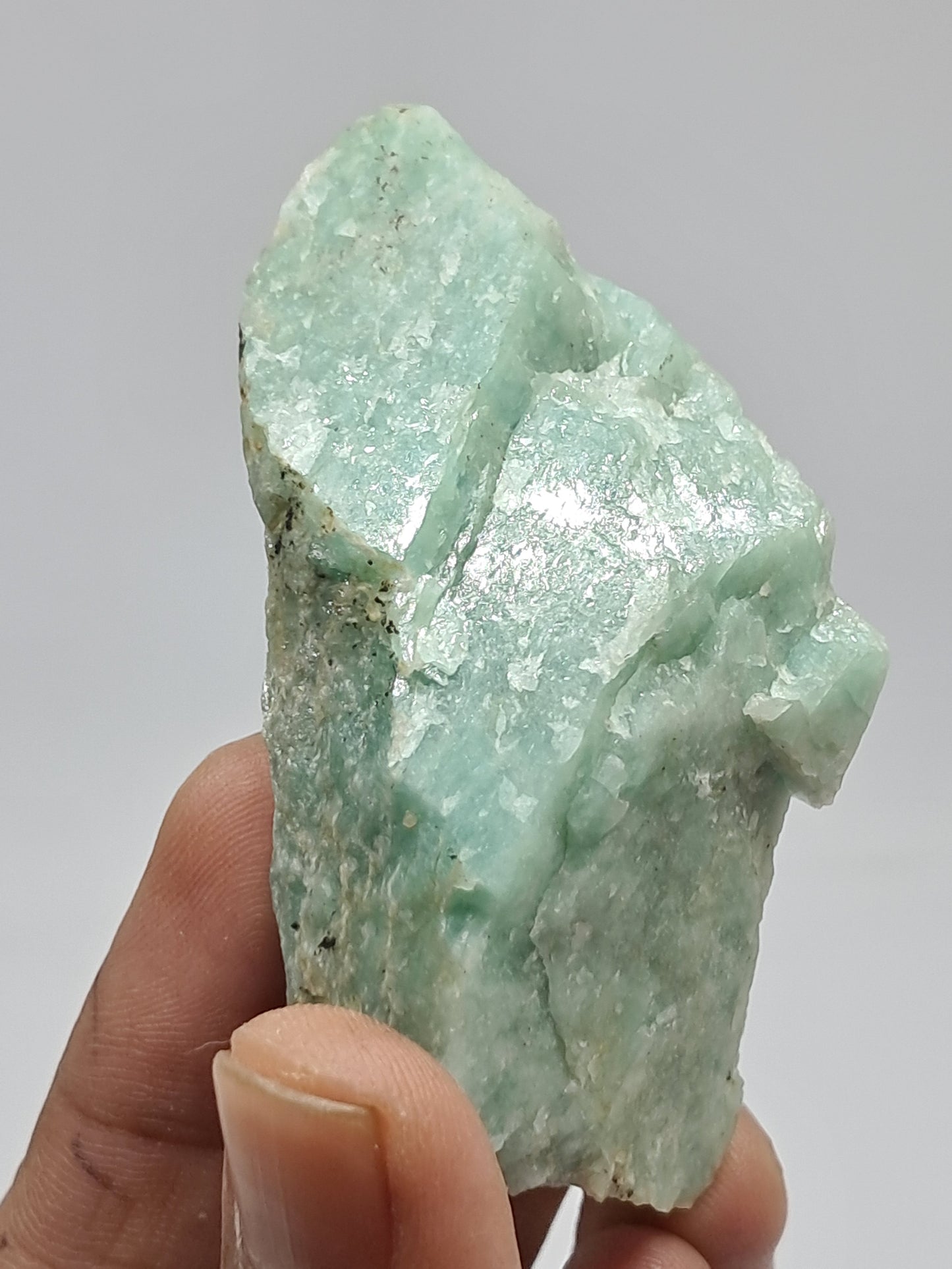 Rough Amazonite Slice | Natural Stone | Mineral Specimen #AZ5