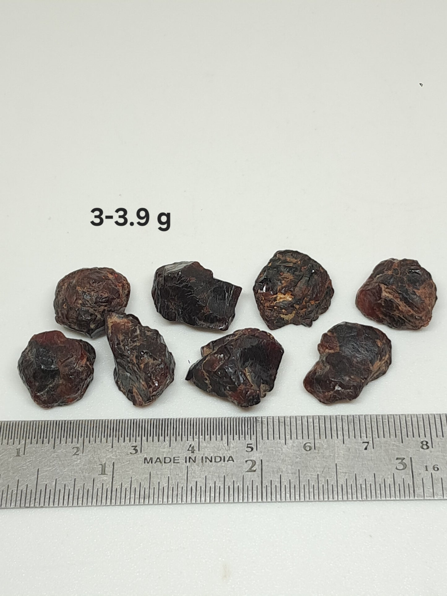 Natural Red Garnet (Karur) Rough Stone #RG12