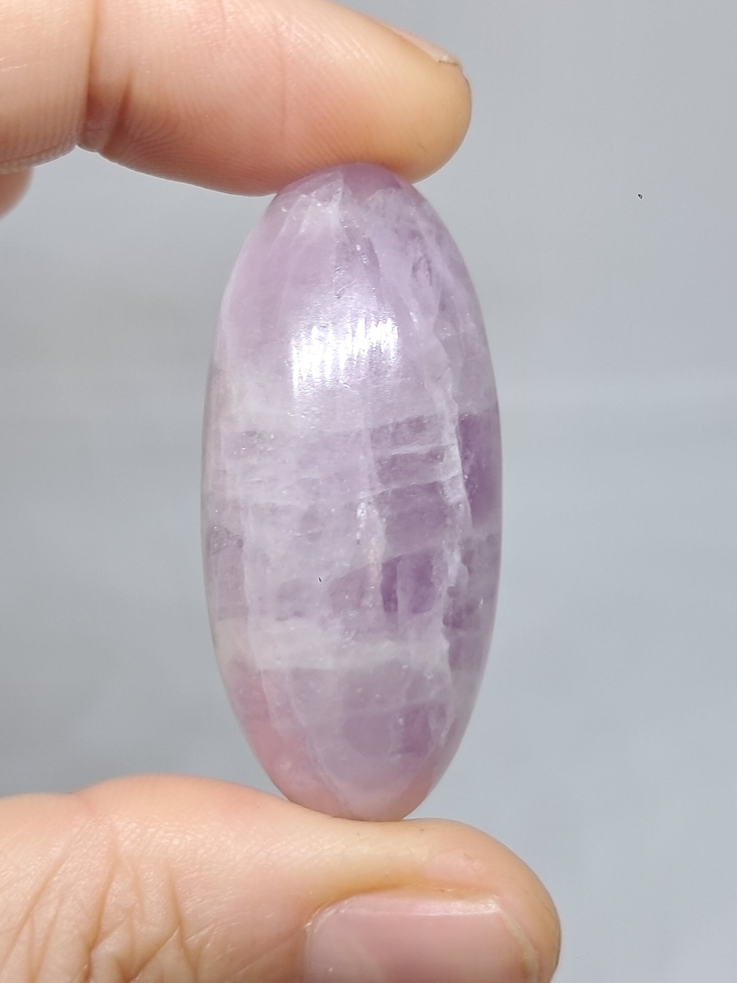 Kunzite Shivalingam | Polished Stone | Spodumene Natural Crystal
