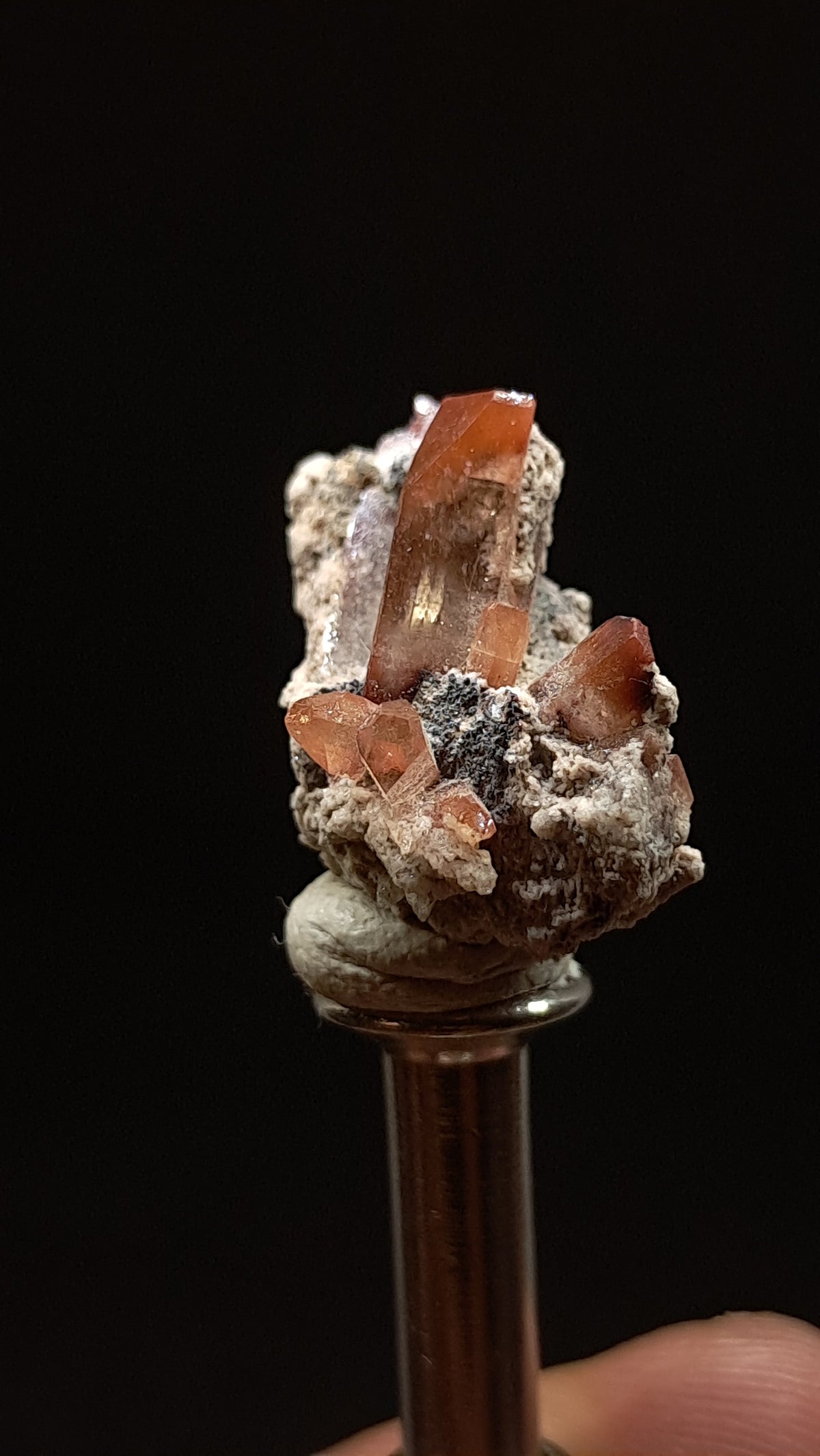 Natural Topaz Crystal Cluster (Mexico) Champagne Colour | Rare Gemstone | Mineral Specimen #TPZ37