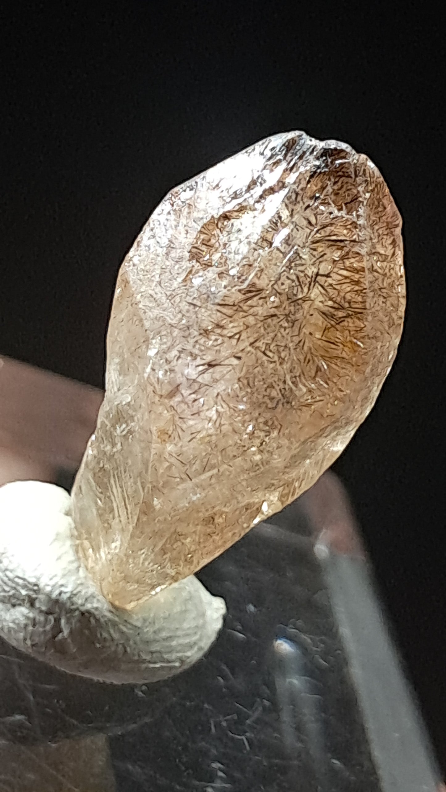 Smokey Elestial Quartz (Karur) Interesting Inclusions | Mineral Specimen #EQ32