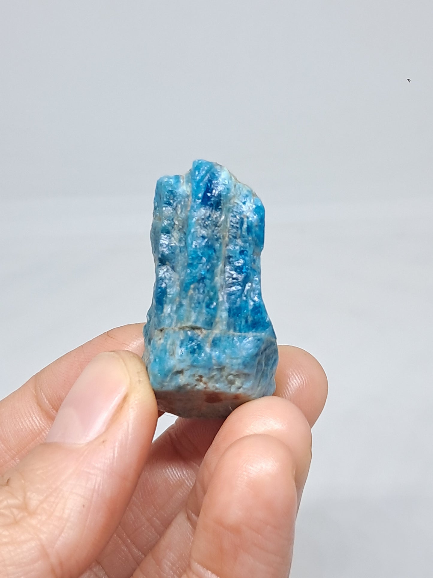 Piedra natural de apatita azul (Madagascar) n.° AP3