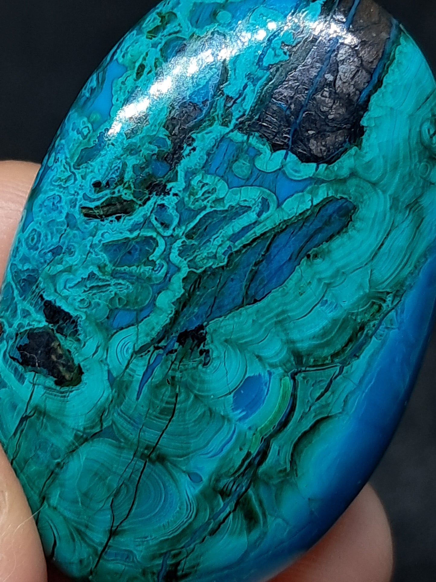 Shattuckite Palmstone | Polished Natural Stone | Good Quality