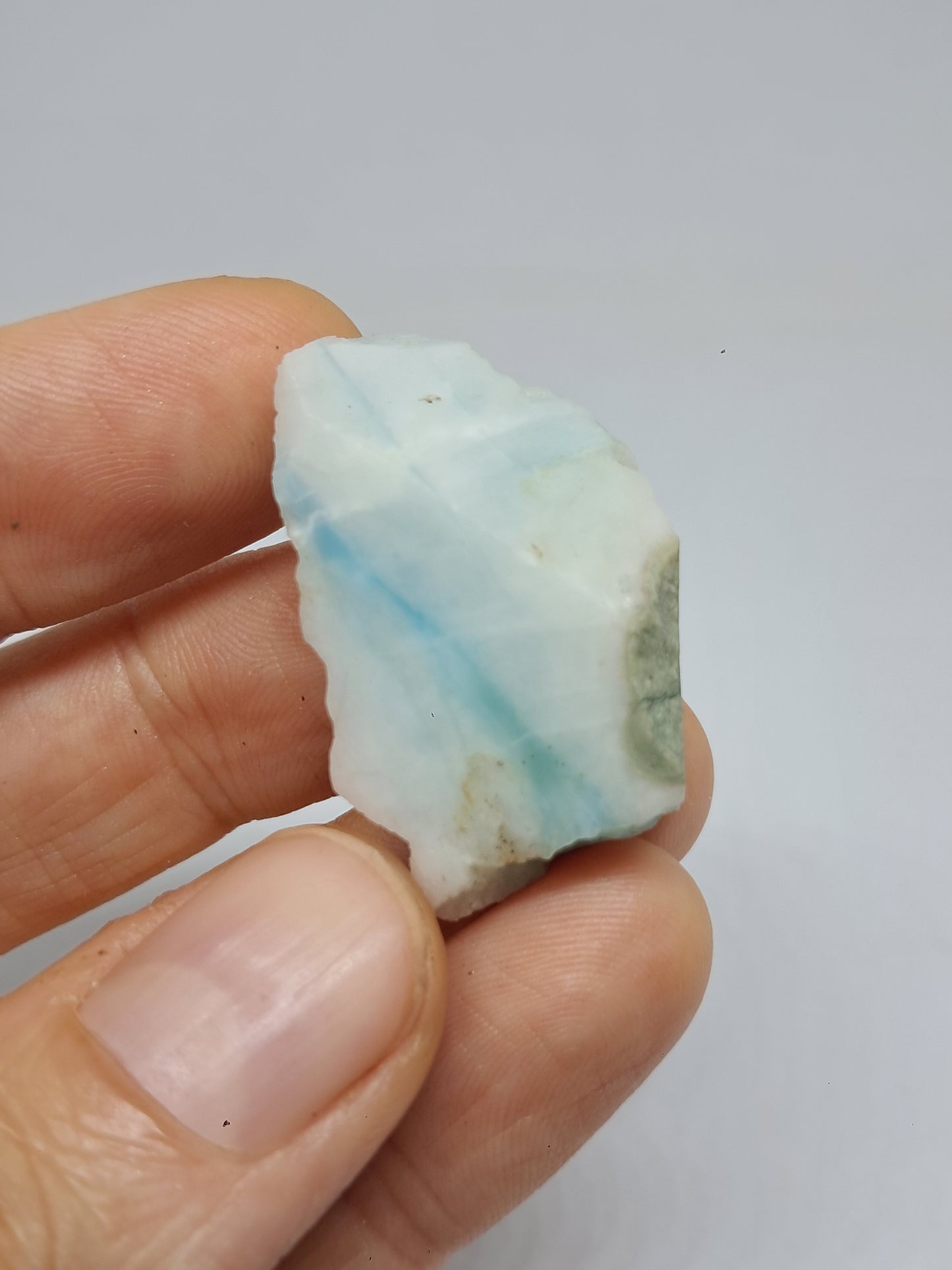 Larimar Raw (Dominican Republic) Rough Stone | Natural Rock #LM18