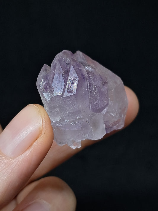 Amatista en racimo (Karur) | Cristal en bruto | Piedra natural | Ejemplar mineral n.° KA126
