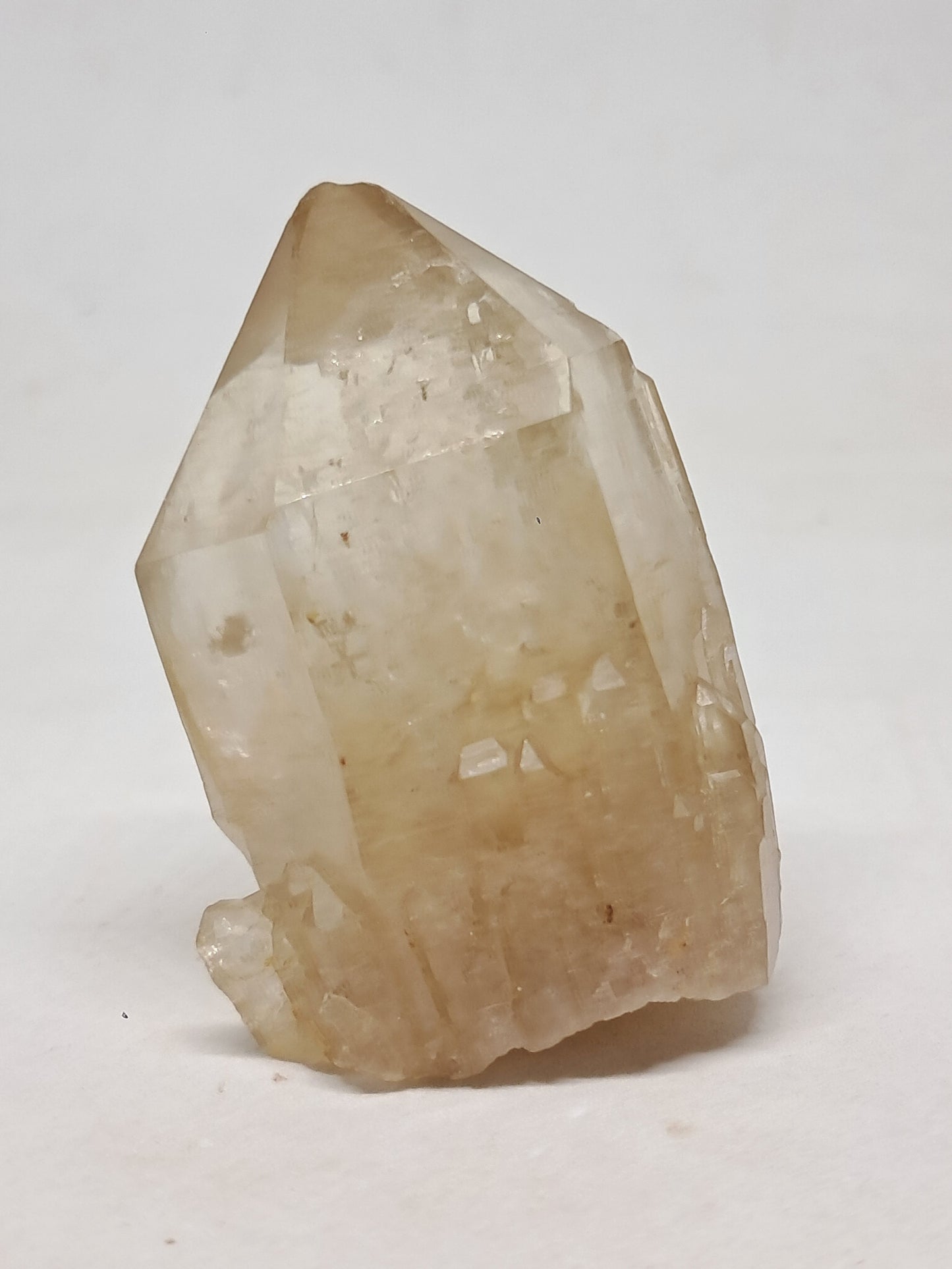 Natural Citrine "Kundalini" (Democratic Republic of Congo) Crystal Point | Mineral Specimen #CTN22