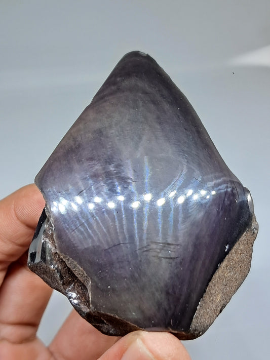 Rainbow Obsidian *Manto Huichol* (Mexico) Natural Stone | Half Polished Half Rough #RO8