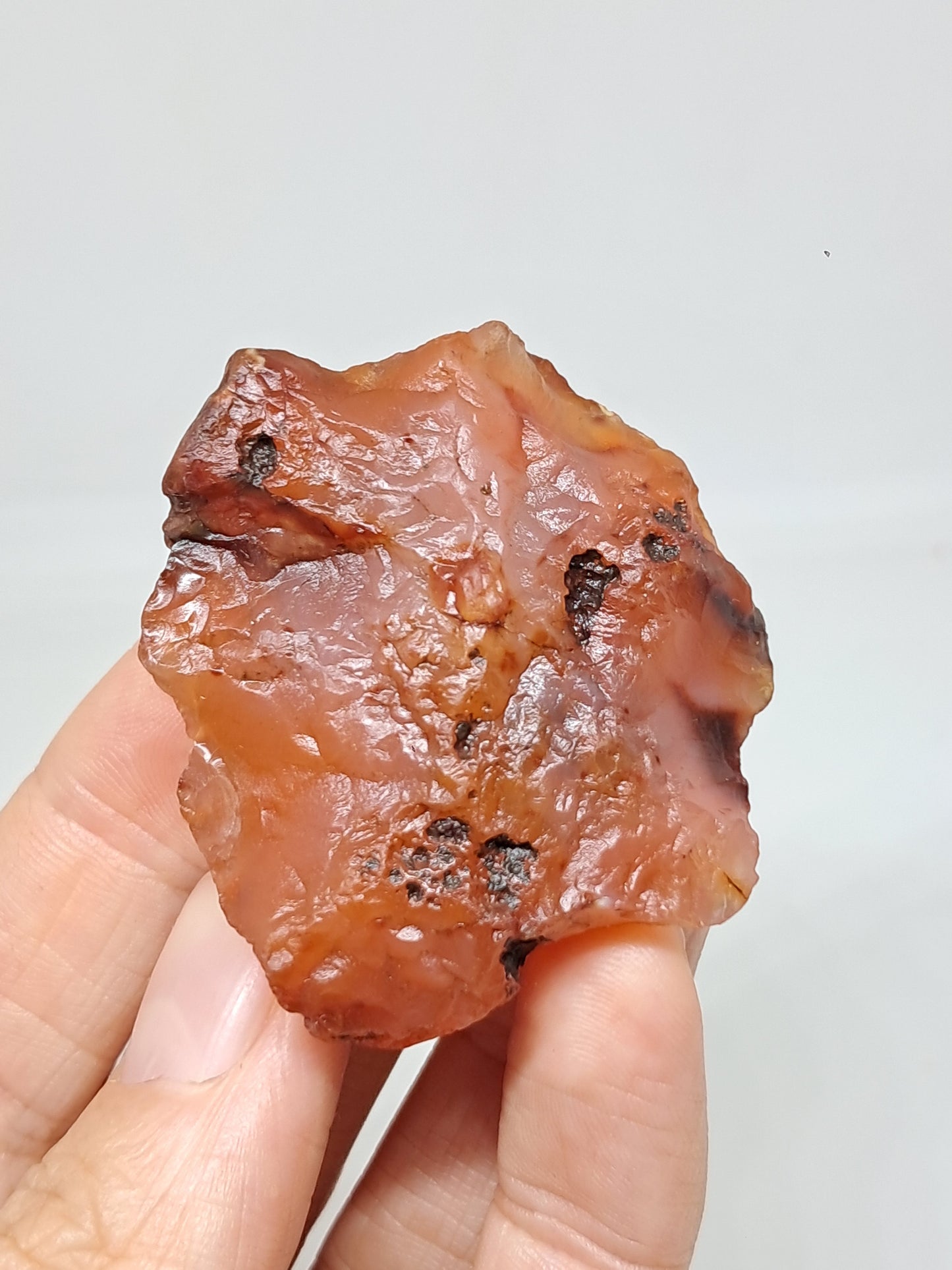 Rough Carnelian (India) Raw Stone | Natural Crystal | Mineral Specimen #CRN18