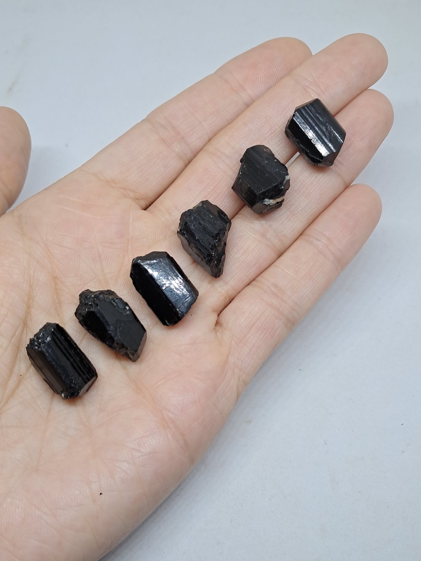 Small Black Tourmaline Crystal Naturally Terminated | Natural Stone | Mineral Specimen #BT1