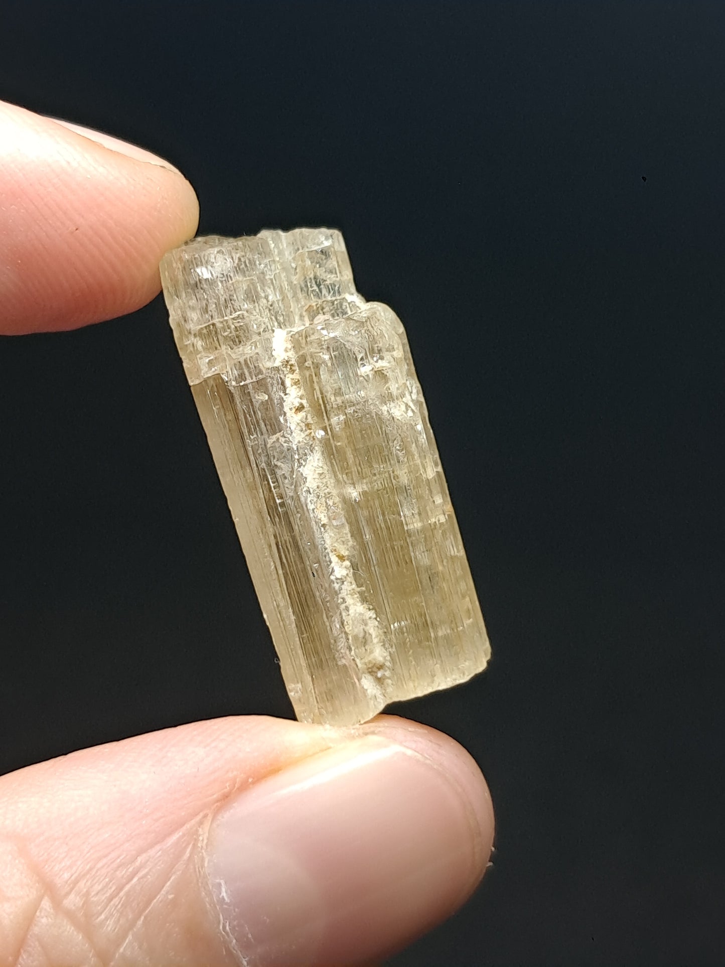 Fluorescent Scapolite Natural Crystal (Karur) UV Reactive | Rough Stone | Mineral Specimen #SCP14
