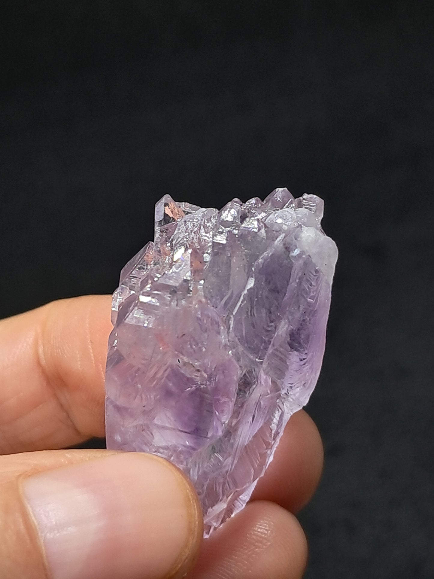 Amatista Elestial (Karur) | Cristal en bruto | Piedra Natural | Espécimen mineral #KA115
