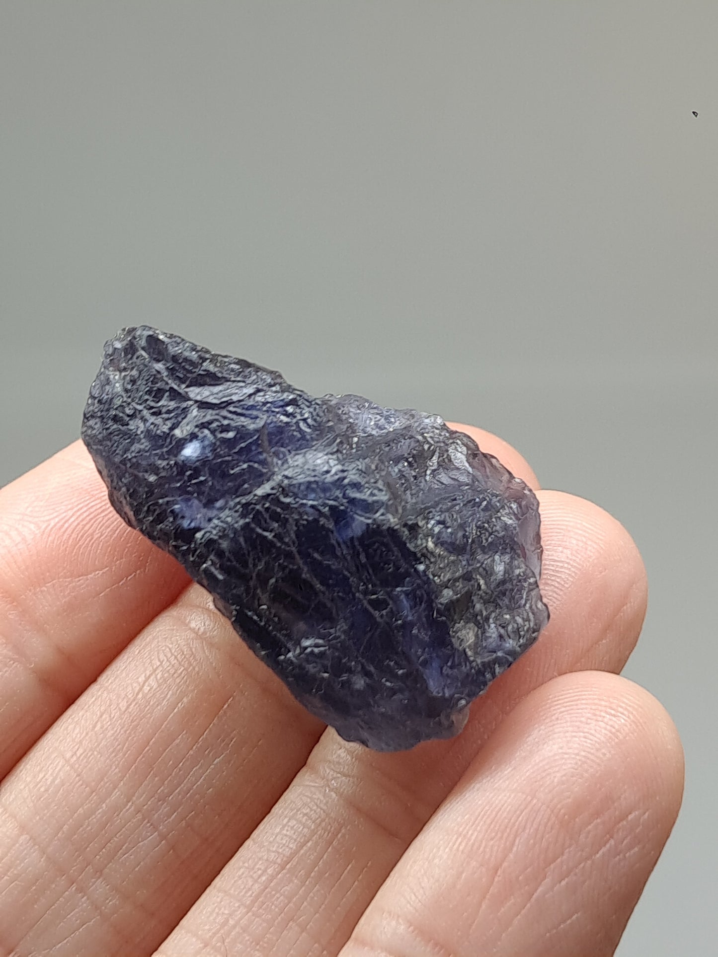 Rough Iolite Stone (Karur) *Gem Quality* Cordierite | Excelent Pleochroism | Mineral Specimen #IO2