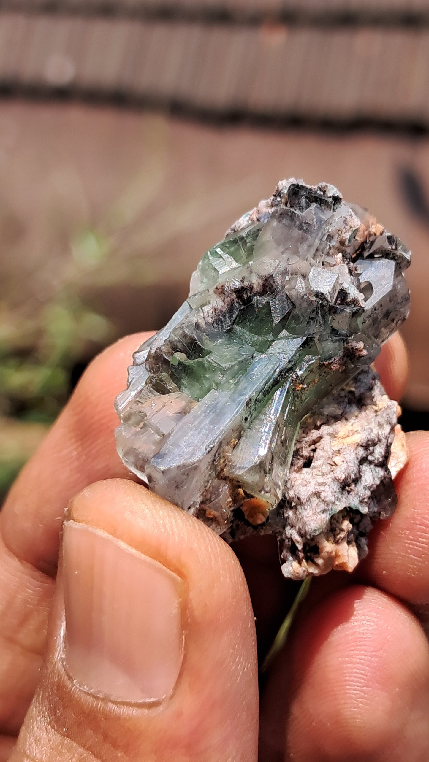 Green Apophyllite (Fluorapophyllite) (Ajanta) Natural Crystal | Mineral Specimen #GA29