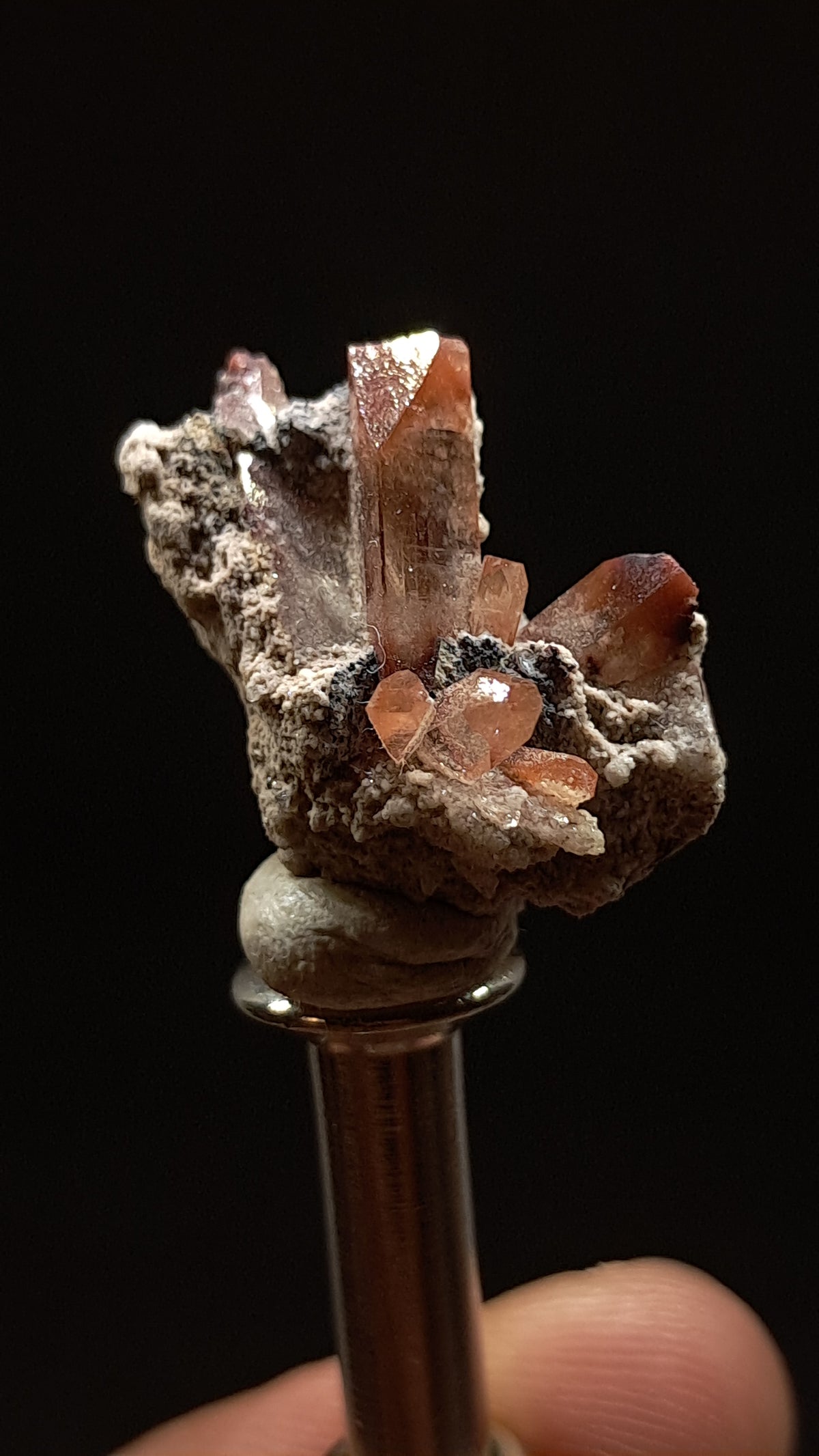 Natural Topaz Crystal Cluster (Mexico) Champagne Colour | Rare Gemstone | Mineral Specimen #TPZ37