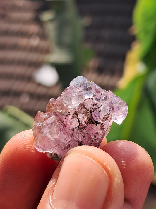 Amethyst Scepter cluster from Karur | Herkimer Like Formation| Mineral Specimen #KA177