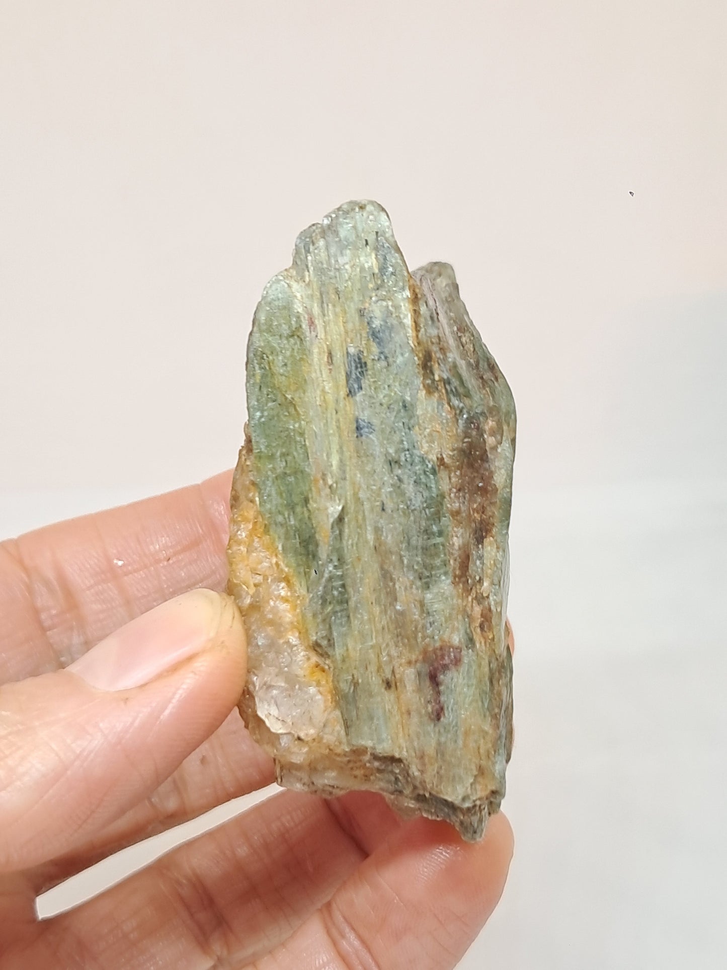 Green Kyanite (Tamil Nadu) Natural Stone #KY4