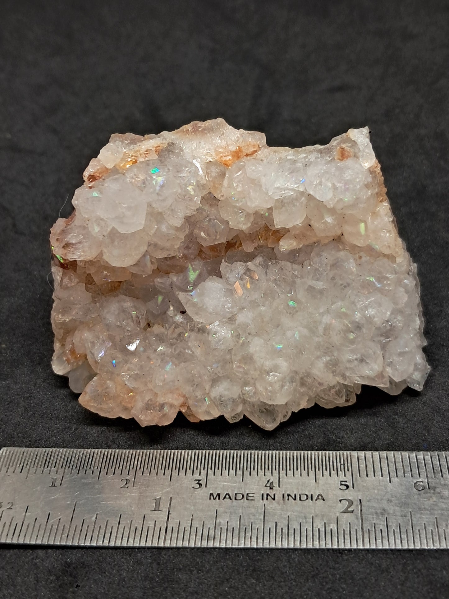 Iris Quartz (Aurangabad)| Anandalite | High Iridiscence | Natural Crystal #AQ40