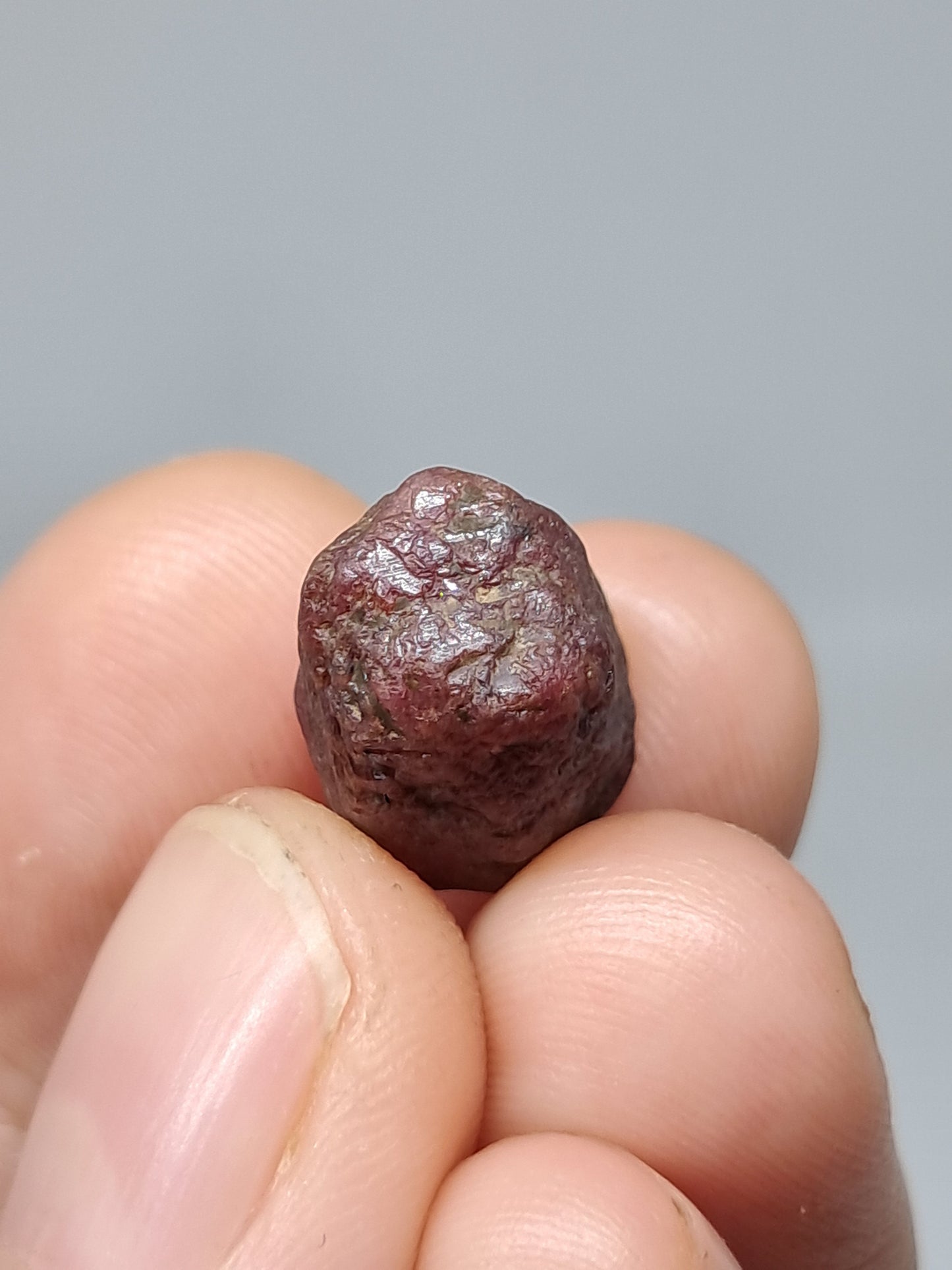 Rough Ruby Crystal (Tamil Nadu) Natural Stone | Mineral Specimen #RB18