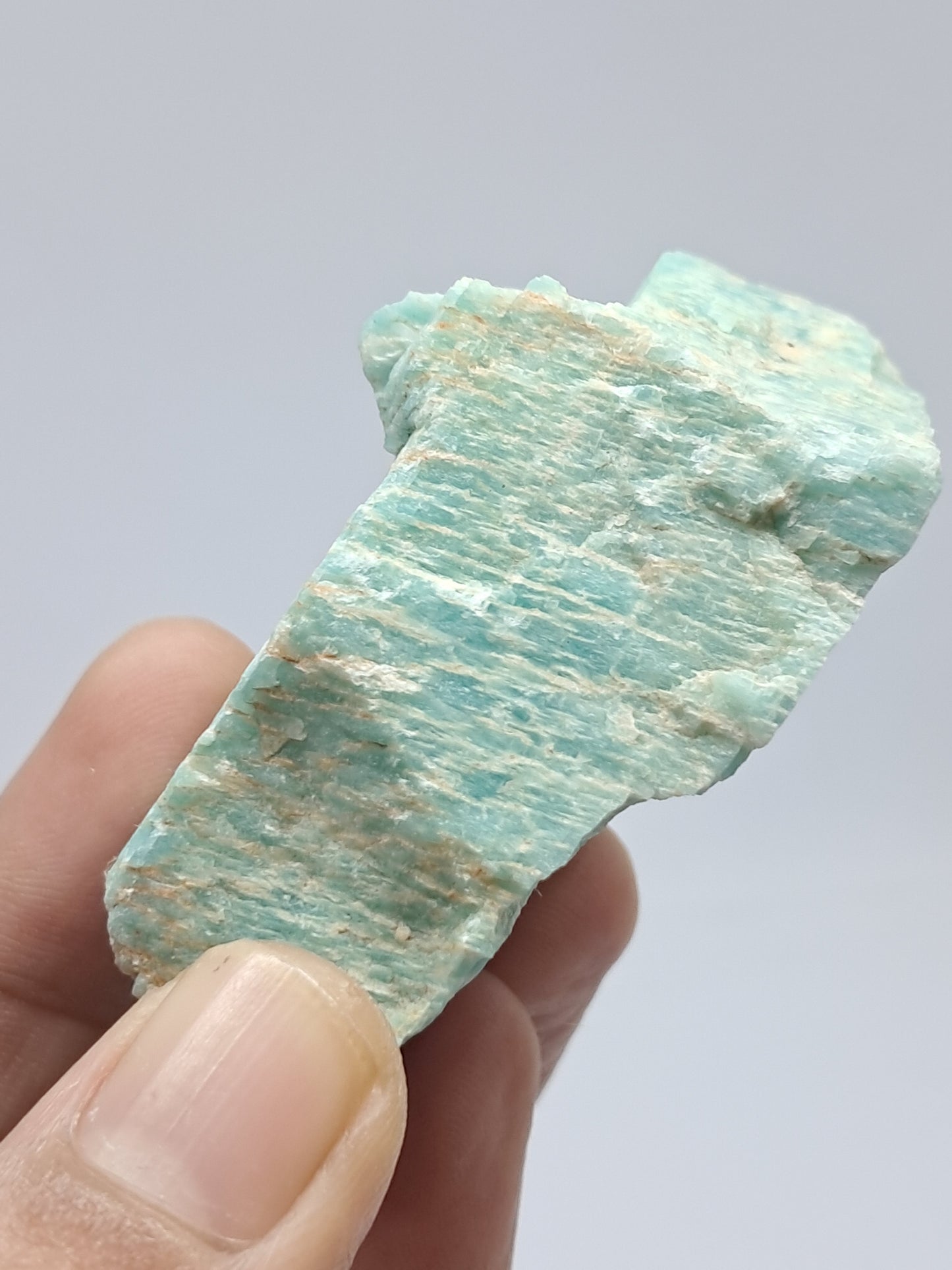 Rough Amazonite Slice | Natural Stone | Mineral Specimen #AZ2