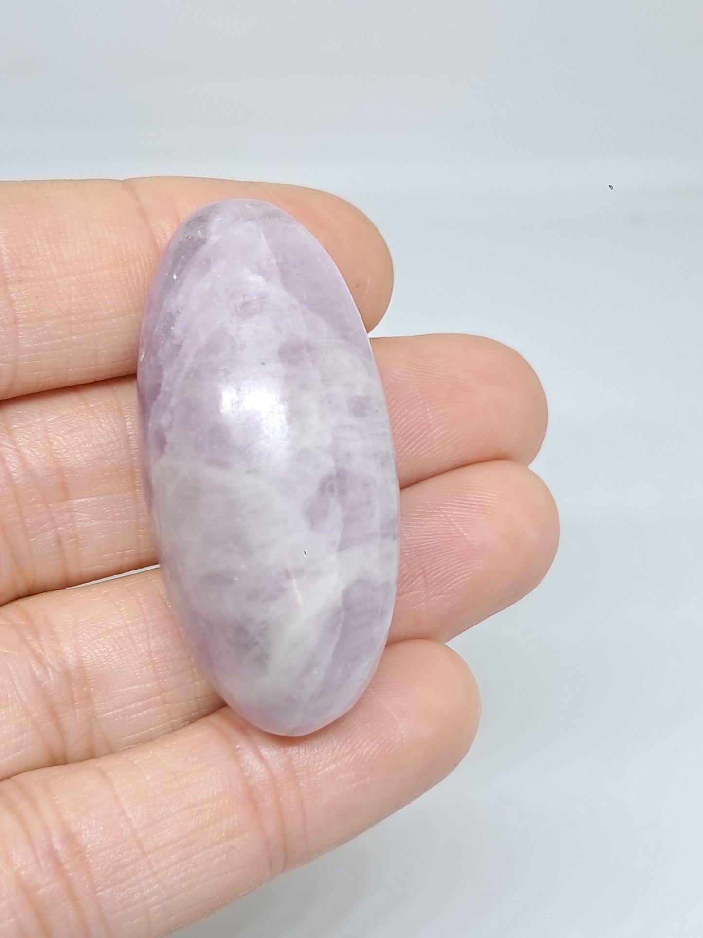Kunzite Shivalingam | Polished Stone | Spodumene Natural Crystal