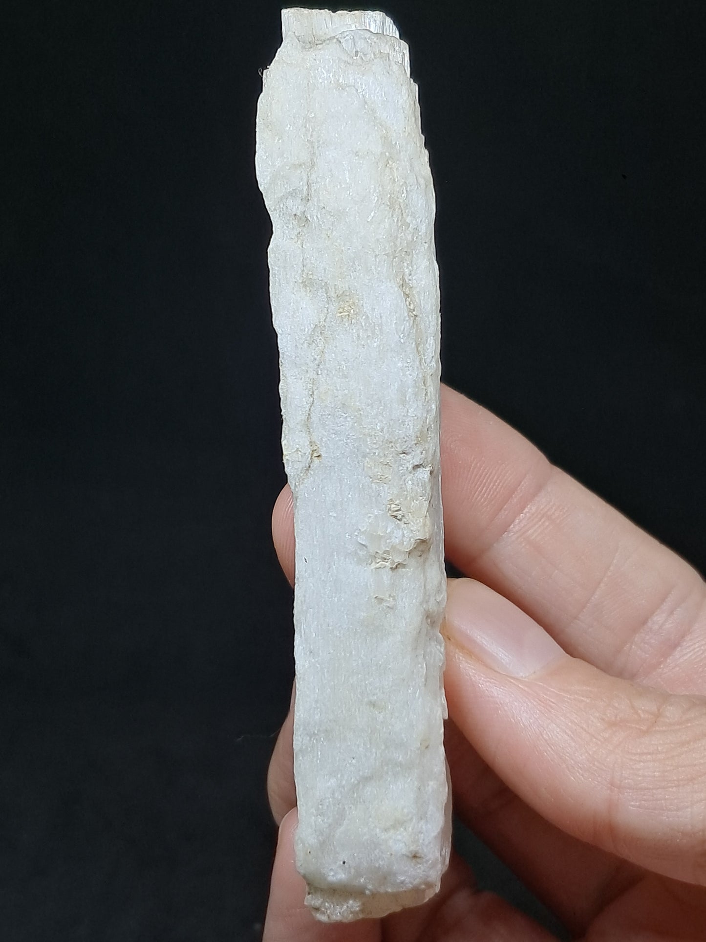 Satin Spar *Selenite* (India) Fibrous Gypsum | Mineral Specimen | Rough Crystal #SE2