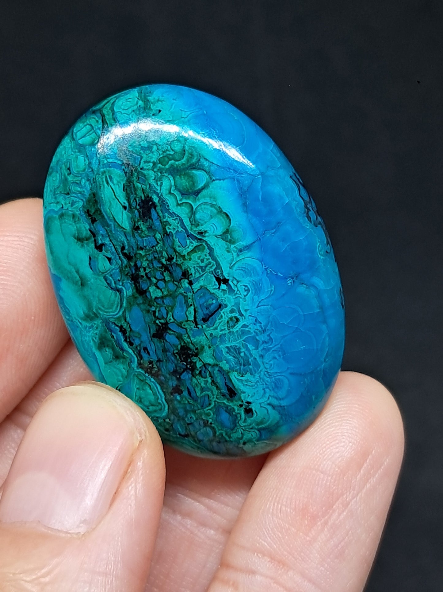 Shattuckite Palmstone | Polished Natural Stone | Good Quality