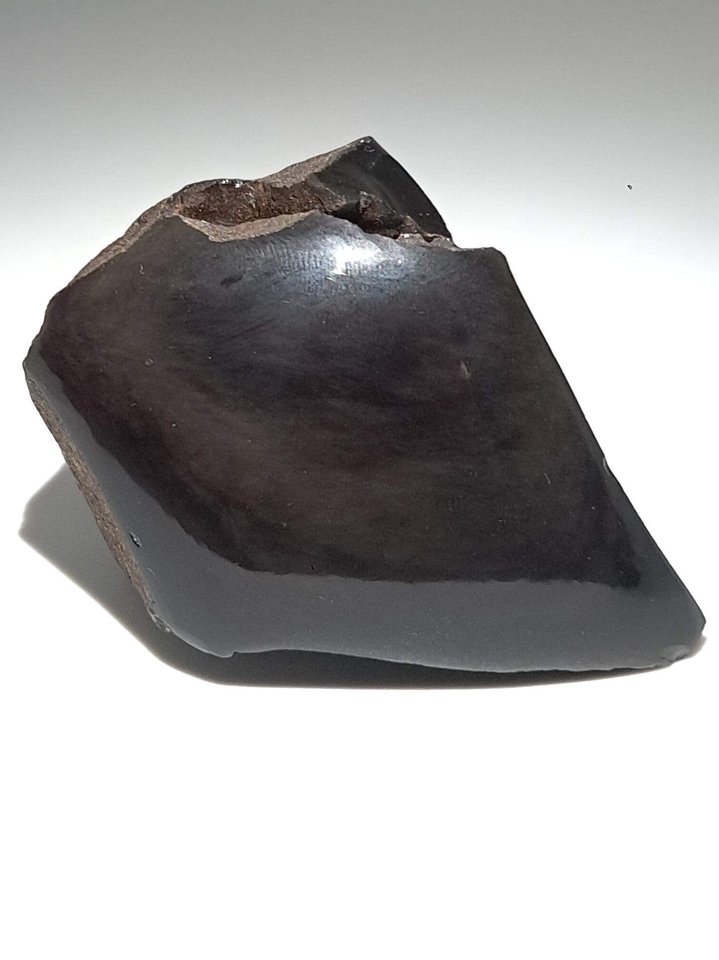 Rainbow Obsidian *Manto Huichol* (Mexico) Natural Stone | Half Polished Half Rough #RO8