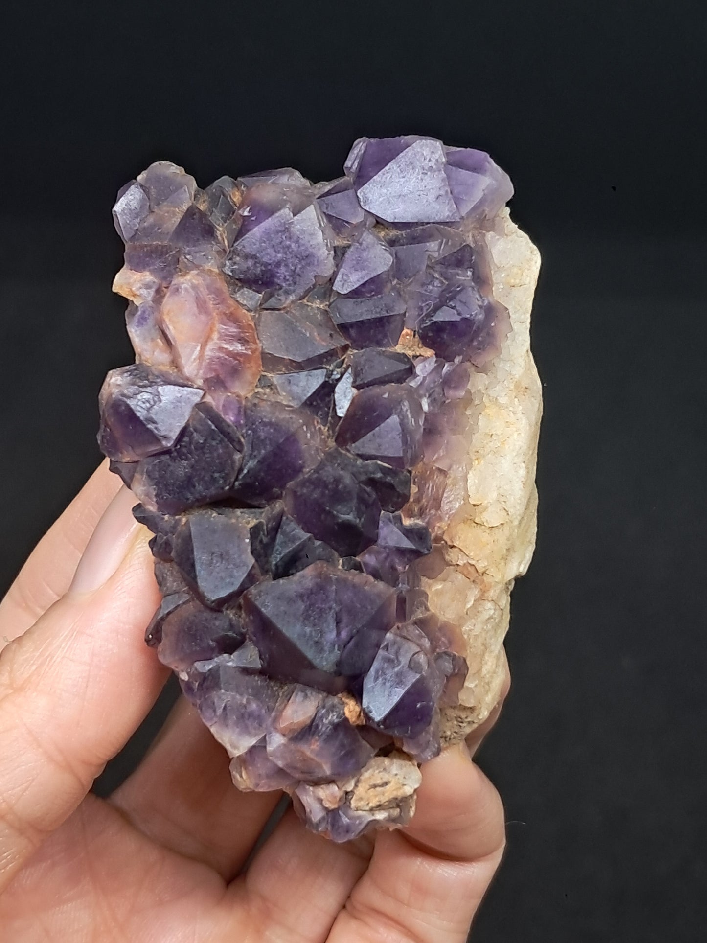 Amethyst Cluster (Madhya Pradesh) | Mineral Specimen | Natural Stone #AM5