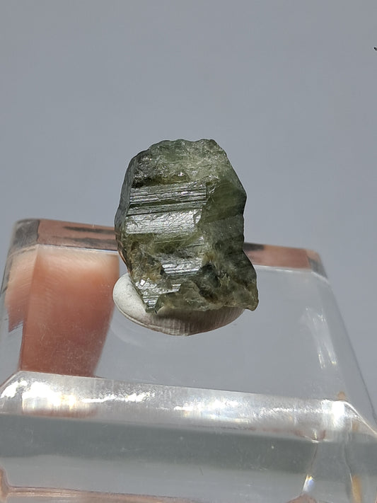 Natural Green Sapphire Crystal (Karur) Rough Stone | Mineral Specimen #SP23