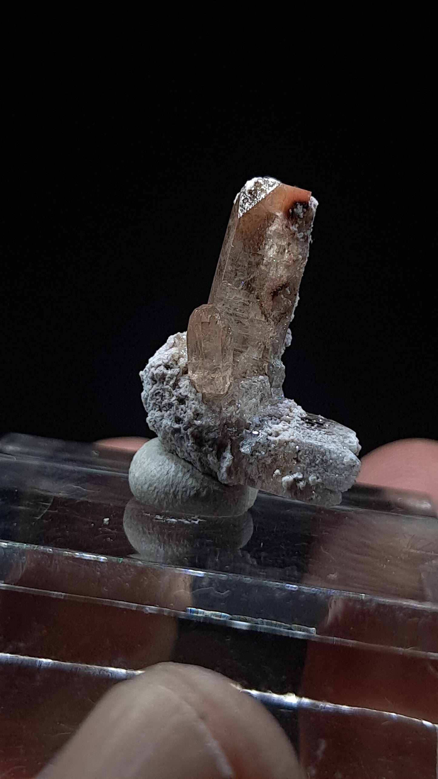 Natural Topaz Crystals (Mexico) Champagne Colour zoning | Rare Gemstone | Mineral Specimen #TPZ43