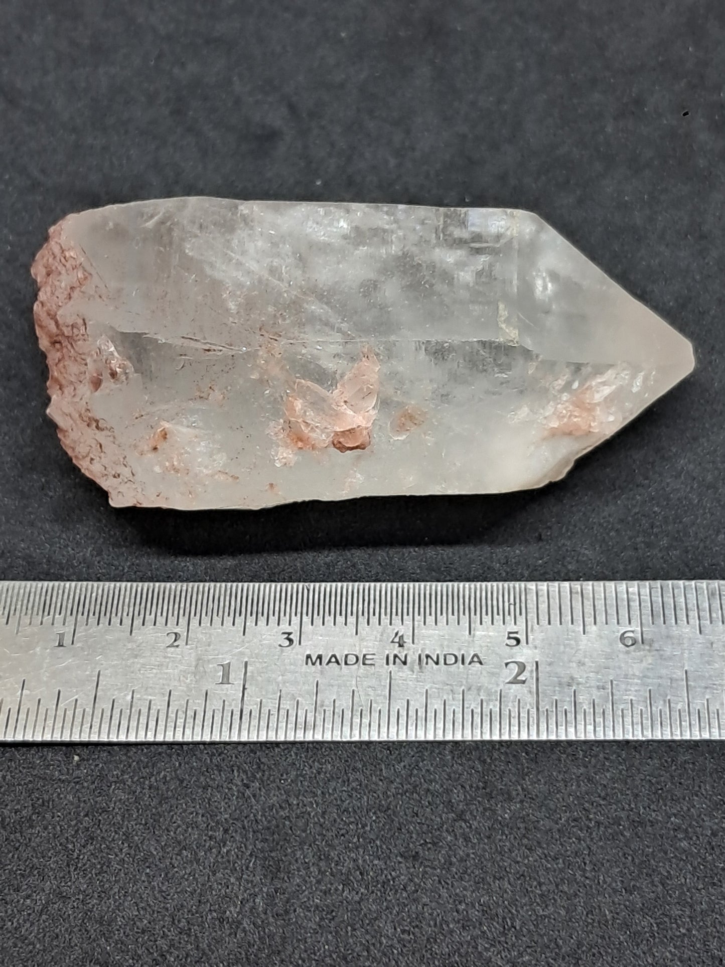 Quartz Self-healed Crystal Point (Himachal Pradesh) | Rare Formation #CH44