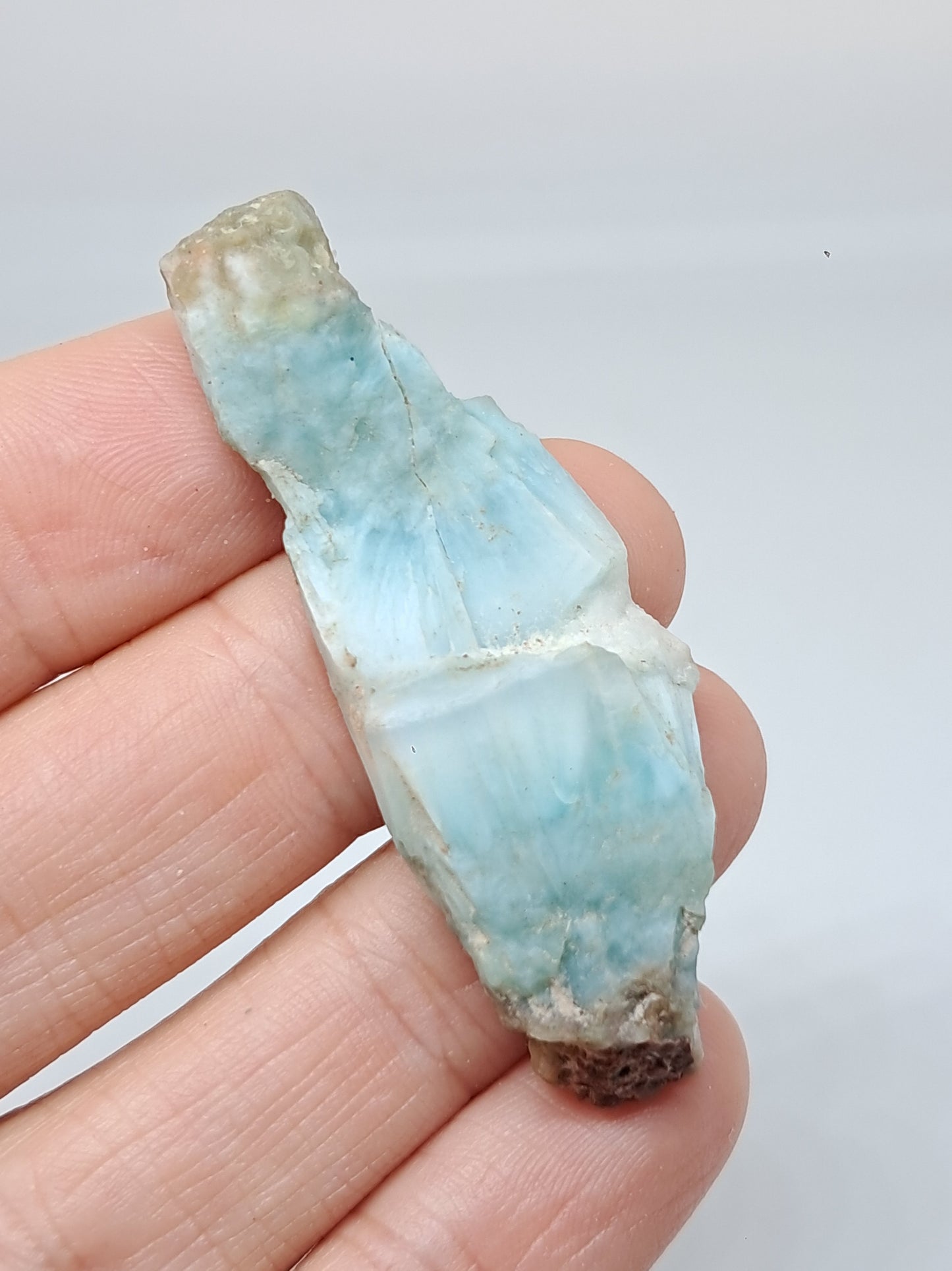 Larimar Raw Chunk (Dominican Republic) Rough Stone | Natural Rock #LM30