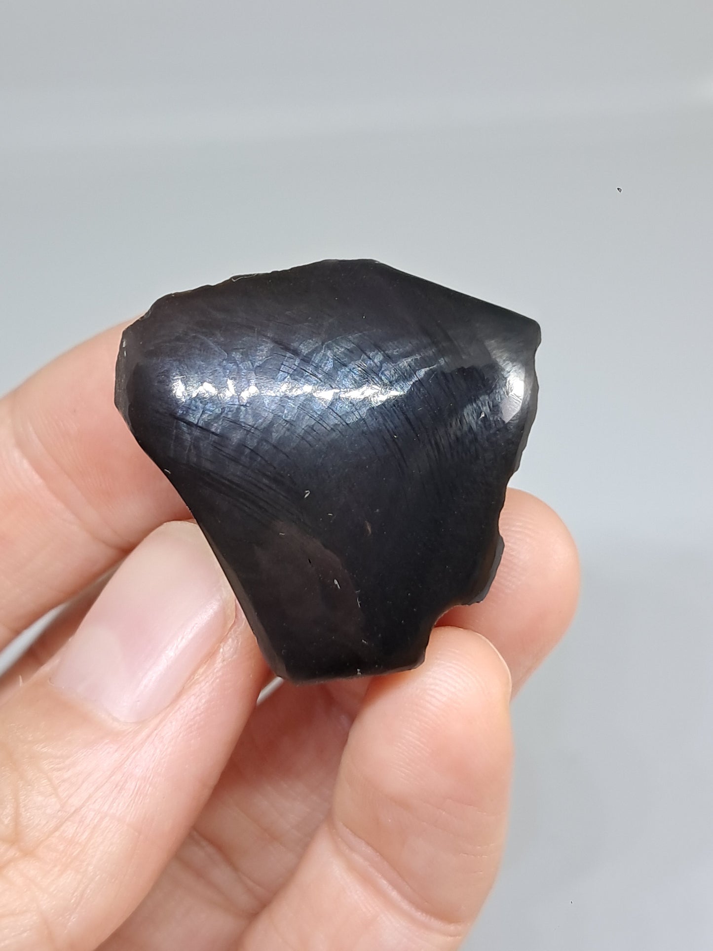 Rainbow Obsidian (Mexico) Natural Stone | Half Polished Half Rough #RO13