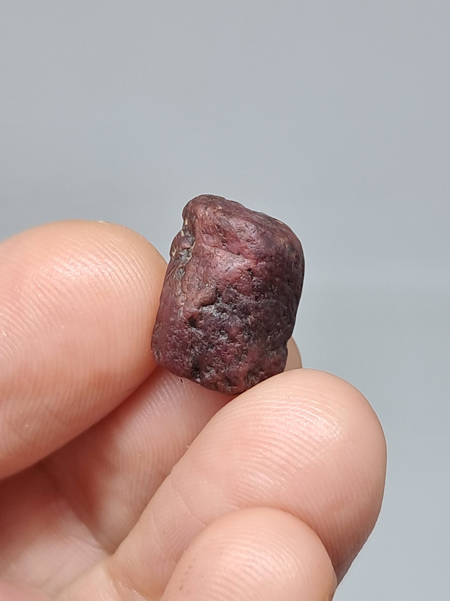 Rough Ruby Crystal (Tamil Nadu) Natural Stone | Mineral Specimen #RB16