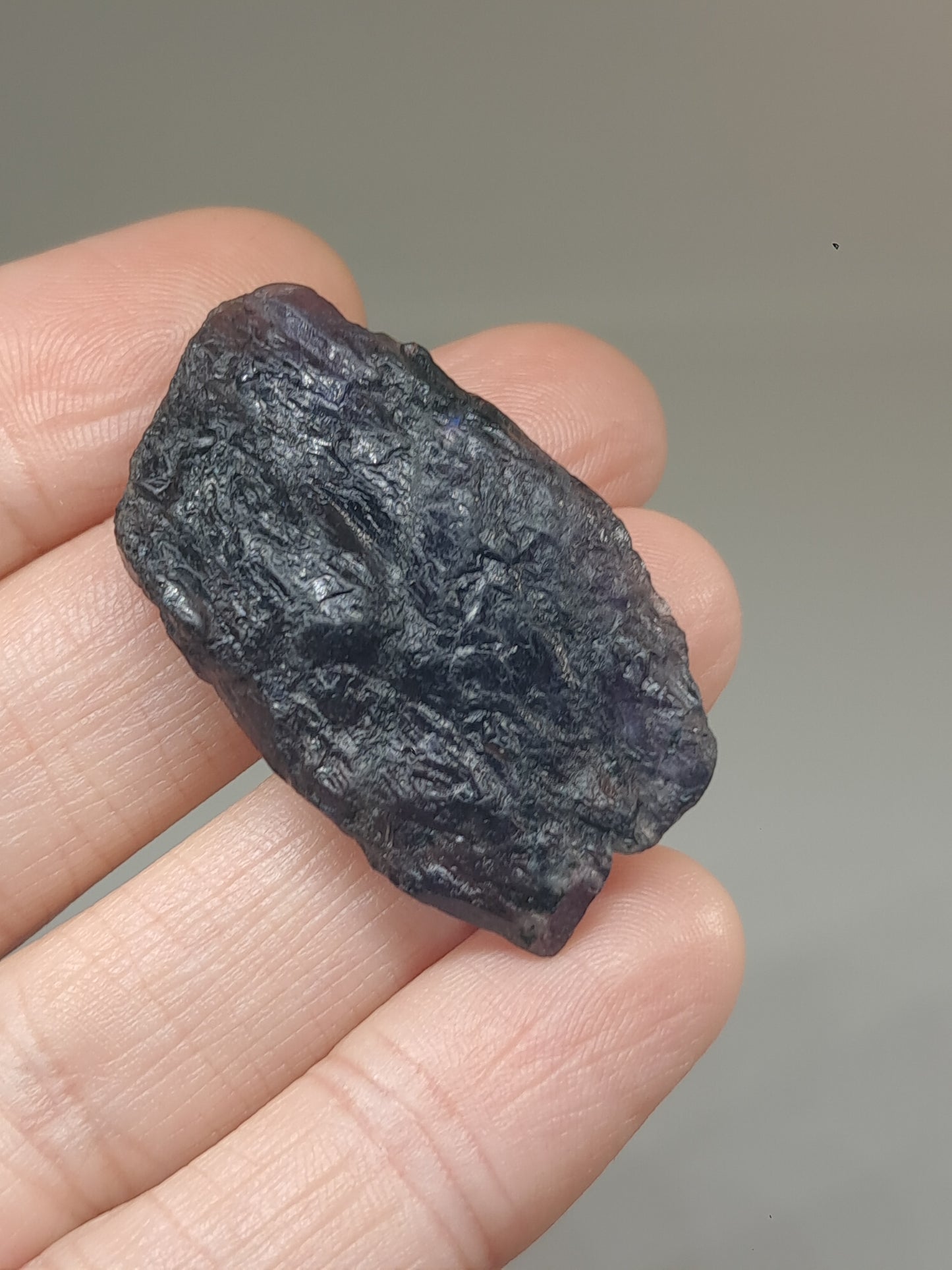 Rough Iolite Stone (Karur) *Gem Quality* Cordierite | Excelent Pleochroism | Mineral Specimen #IO4